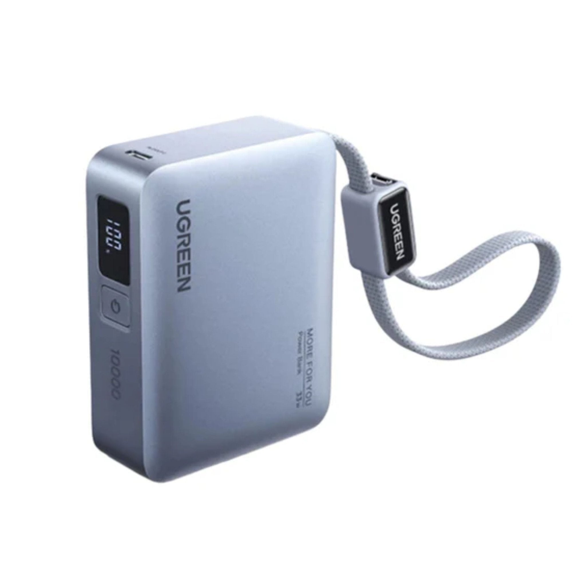 UGREEN 33W Fast Charging 10000mAh Power Bank - Light Blue
