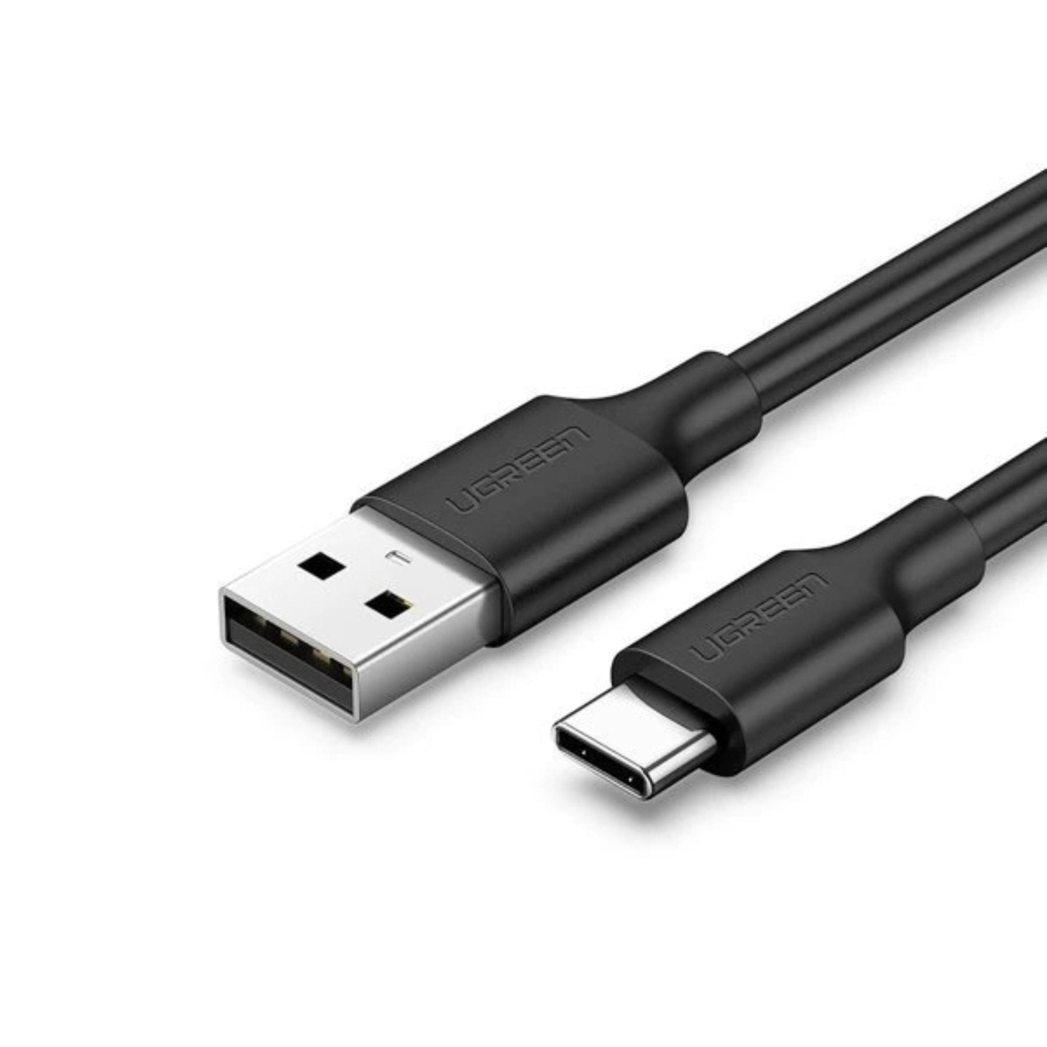 UGREEN 3A USB-A to USB-C Fast Charging Cable 1m - Black