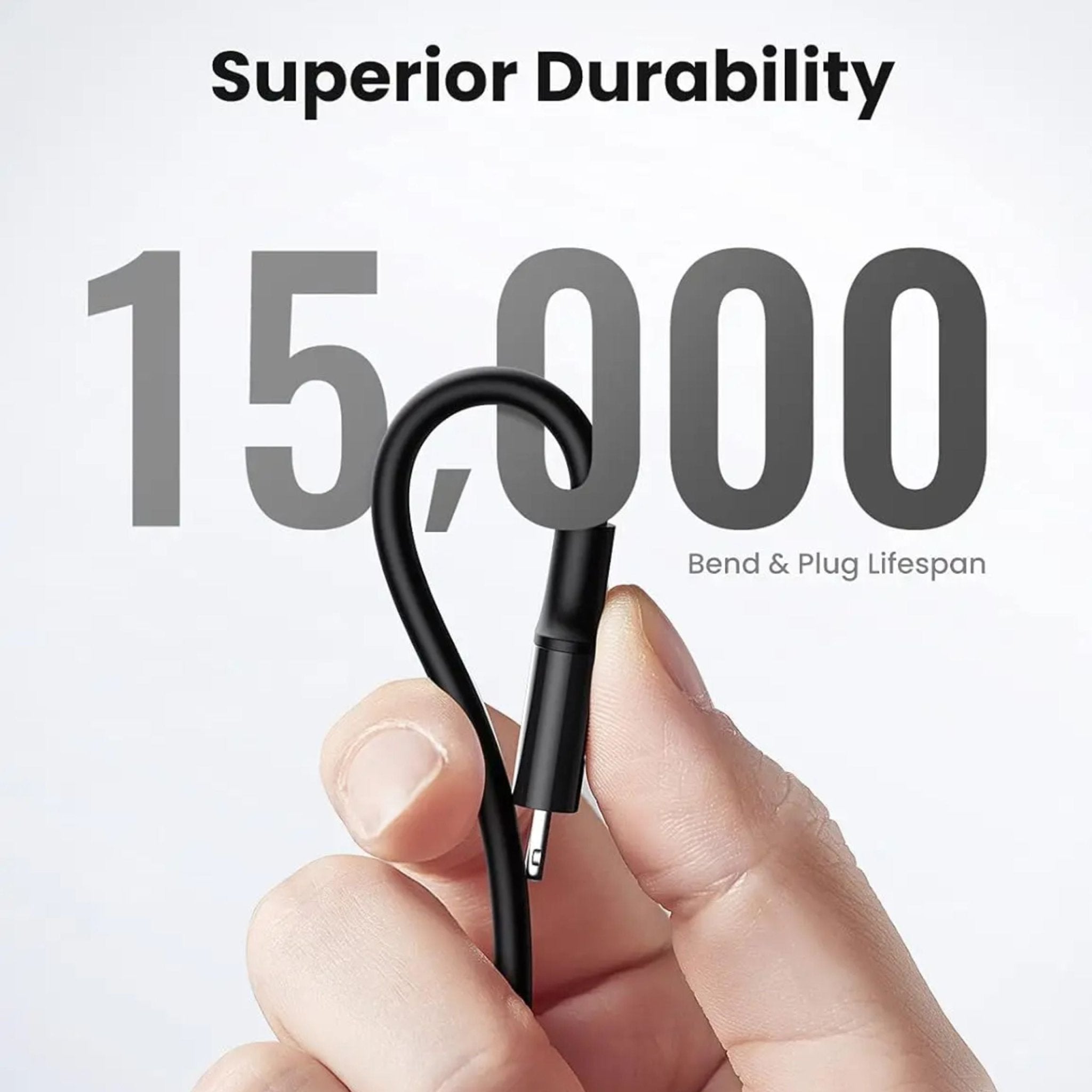 UGREEN 60W USB-C to Lightning PD Fast Charging Cable 1m - Black