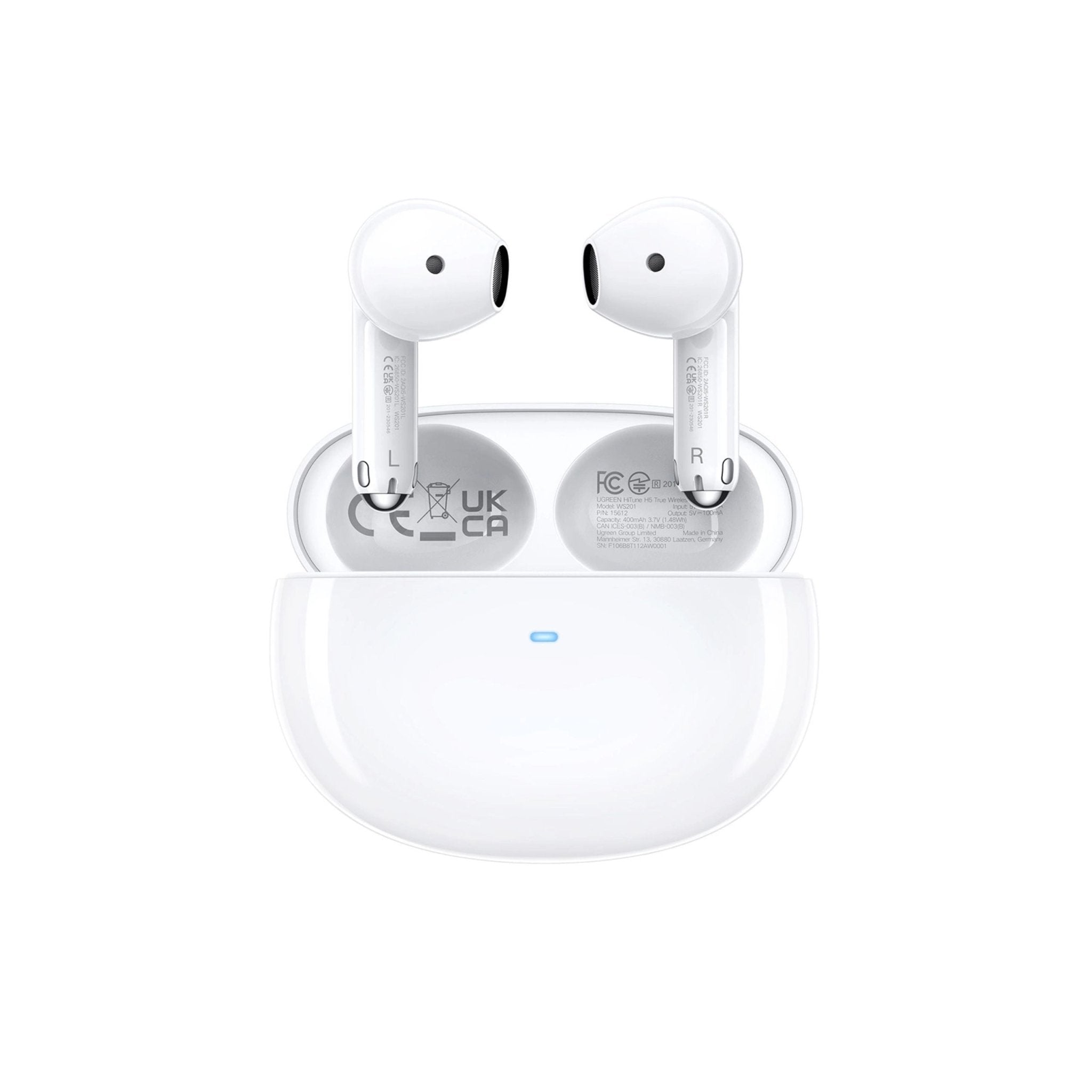 UGREEN HiTune H5 True Wireless Earbuds (26hrs) - White