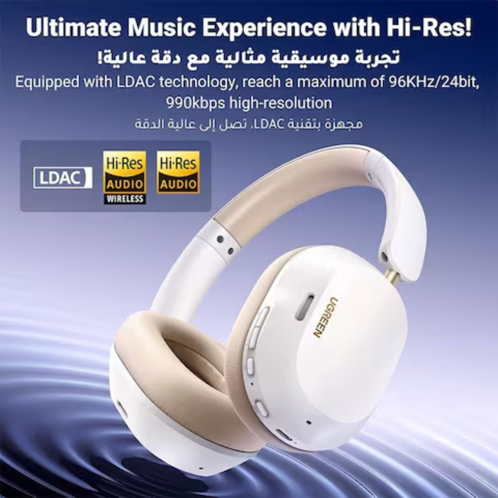 UGREEN HiTune Max5c Wireless Over Ear Headphone