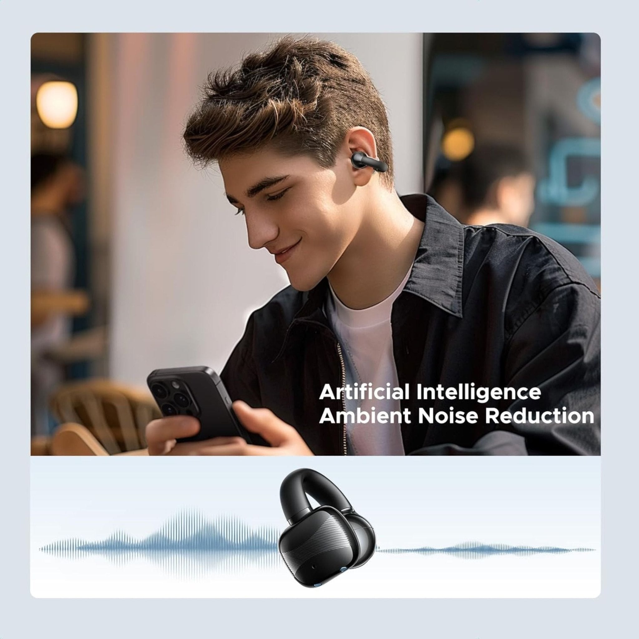 UGREEN HiTune S3 True Wireless Earbuds (30hrs) - Black