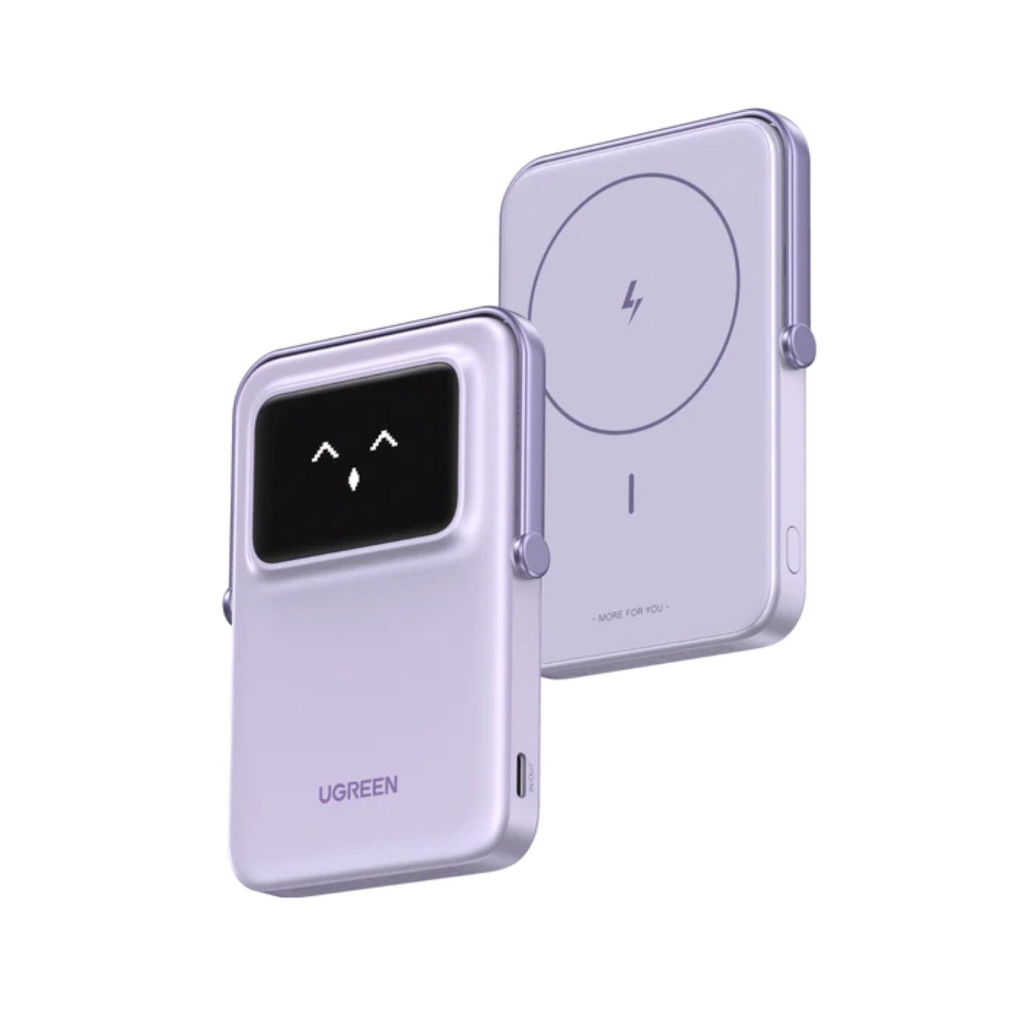 UGREEN Uno 20W Magnetic Wireless Power Bank 5000mAh Built-In Stand