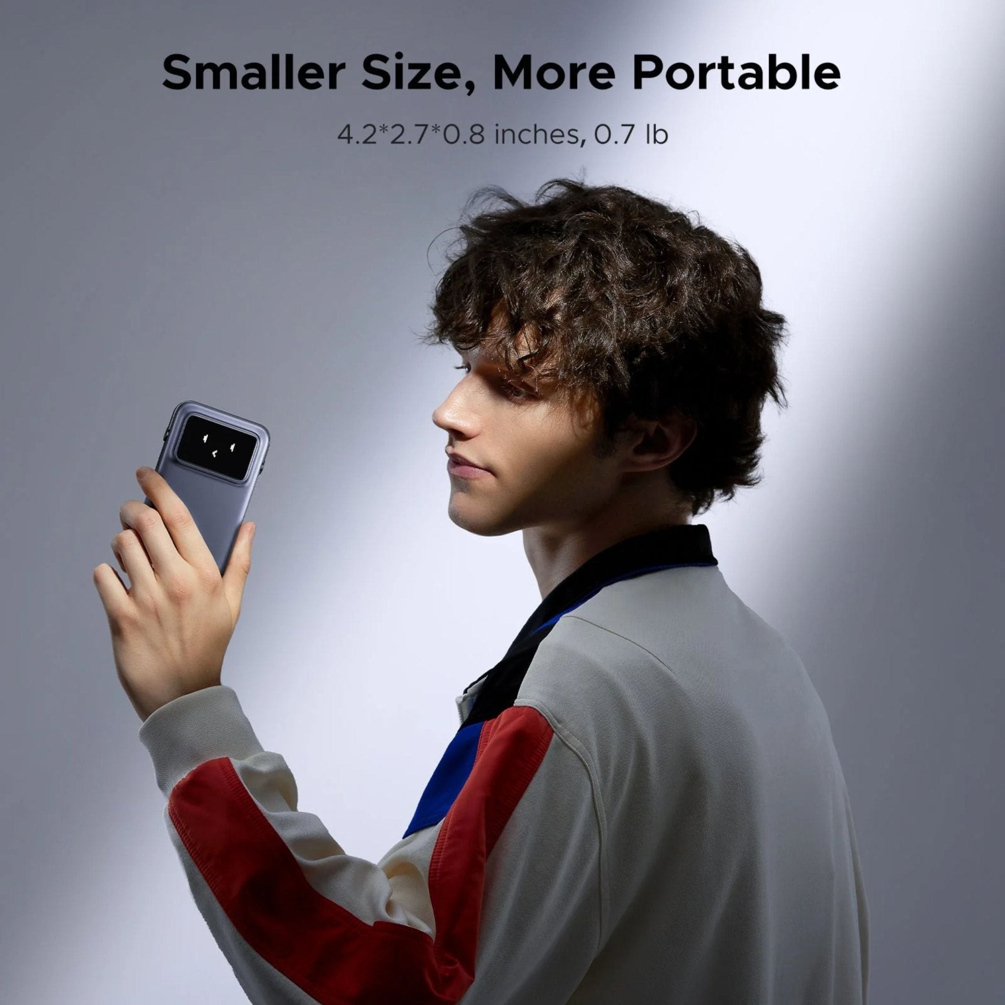 UGREEN Uno Qi2 20W Magnetic Wireless Power Bank 10000mAh Built-In Stand - Purple