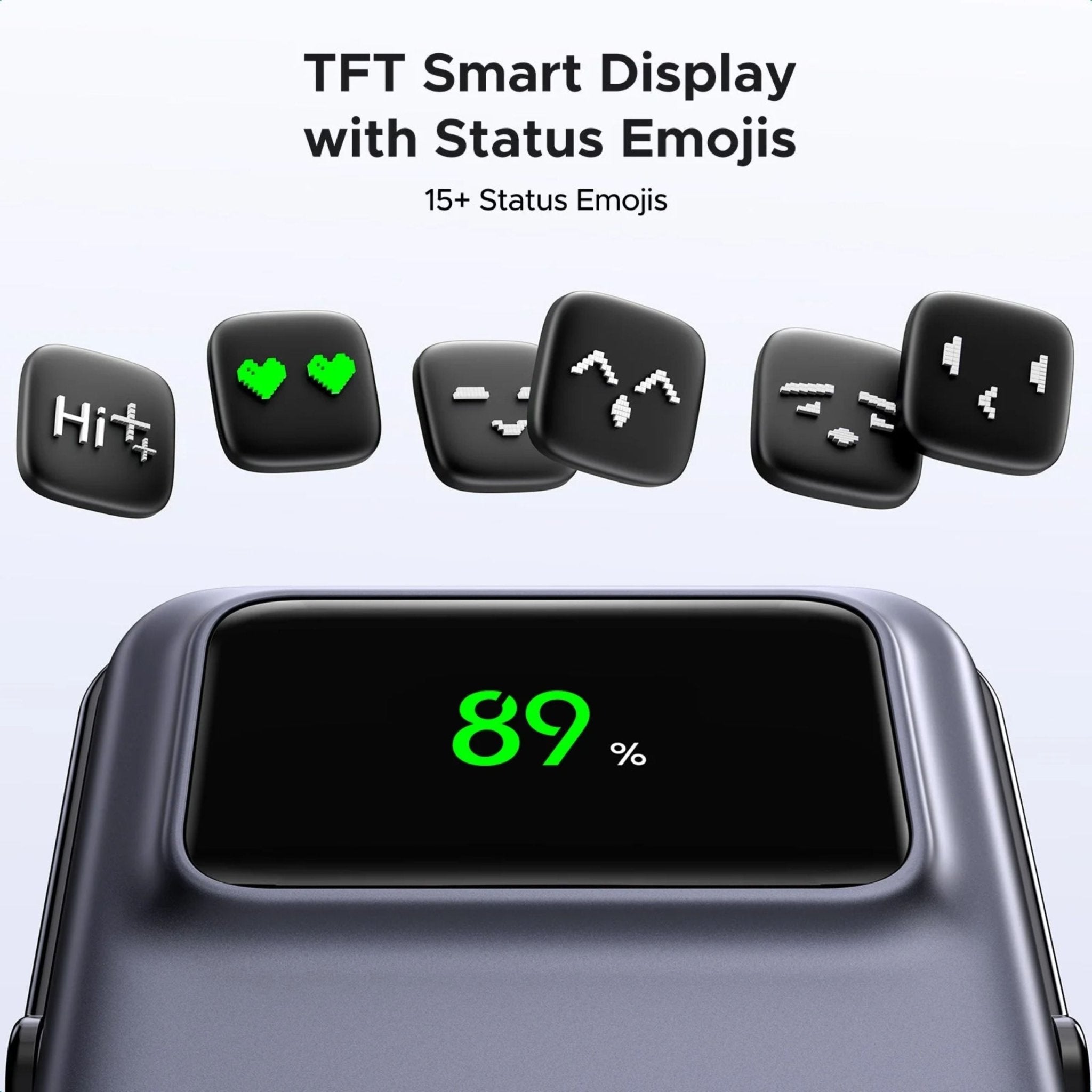 UGREEN Uno Qi2 20W Magnetic Wireless Power Bank 10000mAh Built-In Stand - Purple