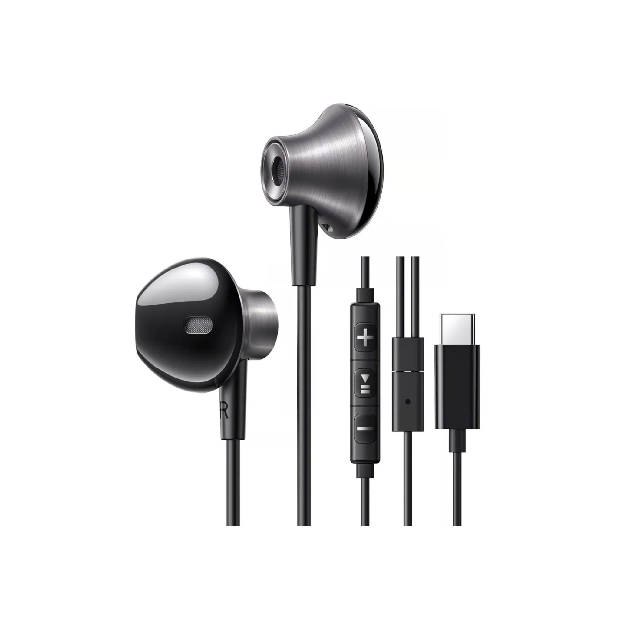 UGREEN Wired Earphones With USB-C Connector - Black