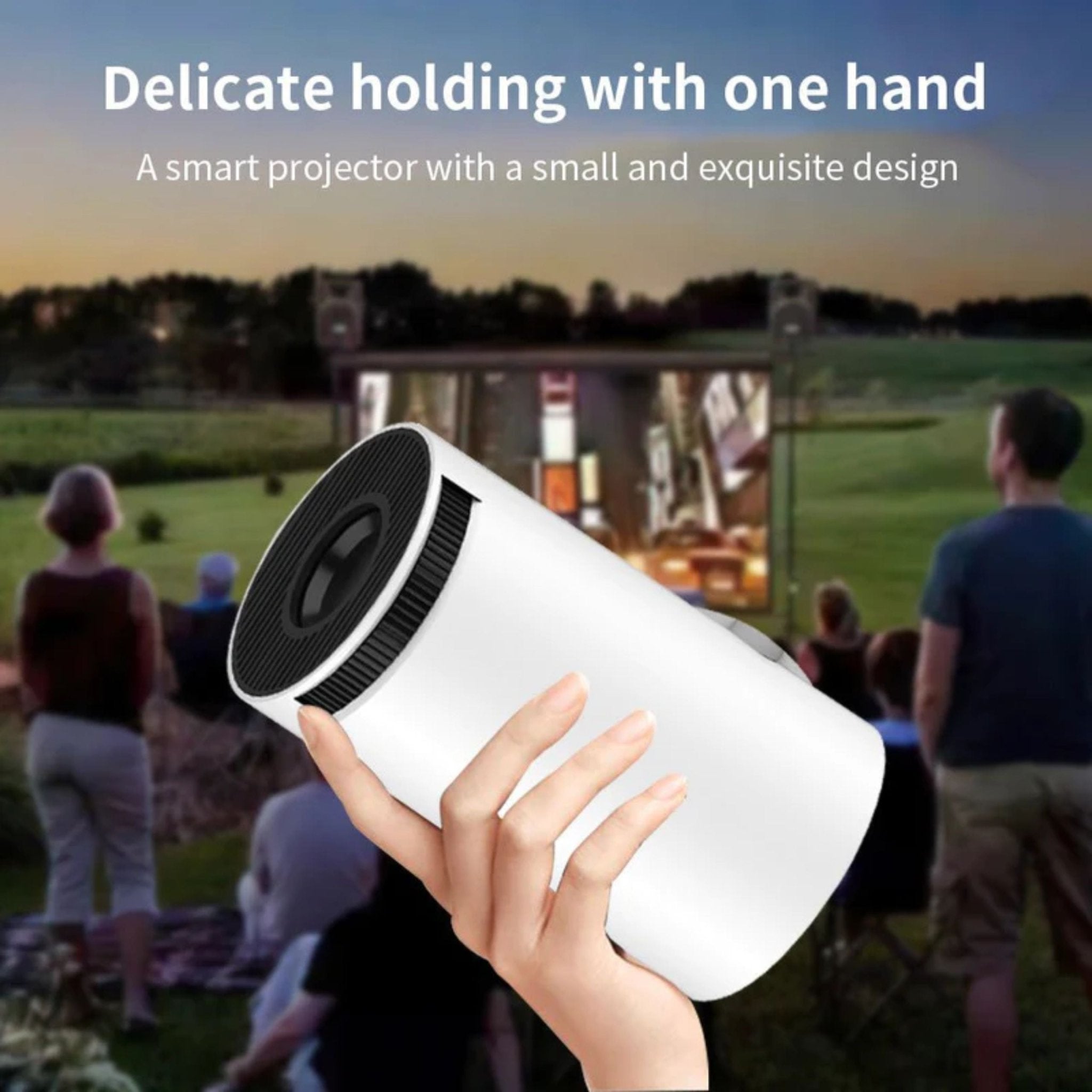 Ultra HD High Dynamic Range Projector - White