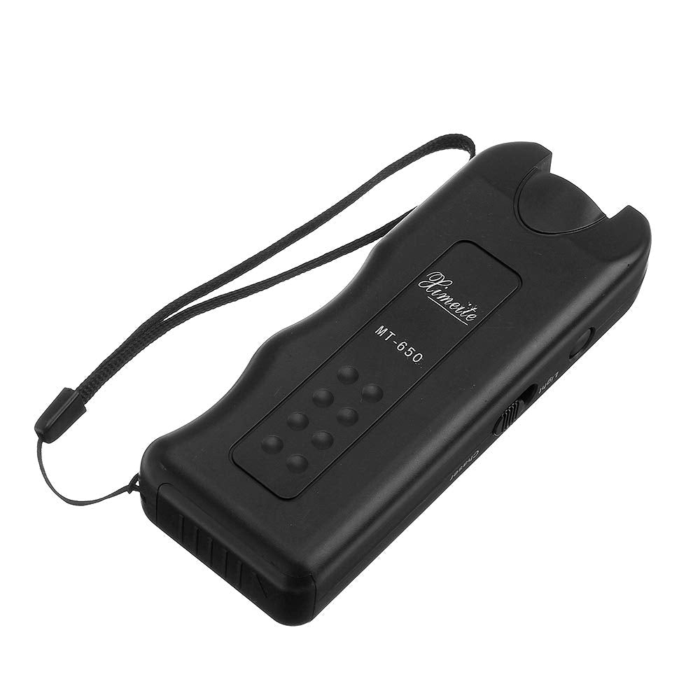 Ultrasonic Dog Repeller Anti Barking Dog Training Device MT-650 - Black