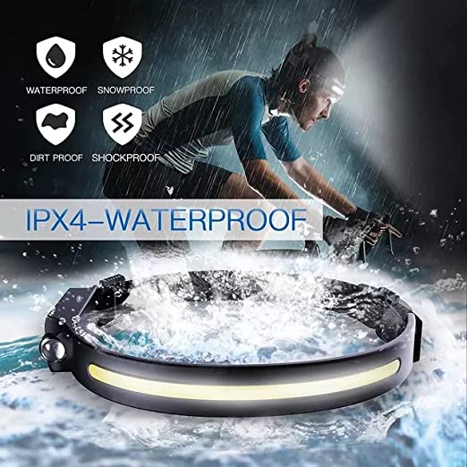 Usb Rechargeable & Sensor Induction Headlamp