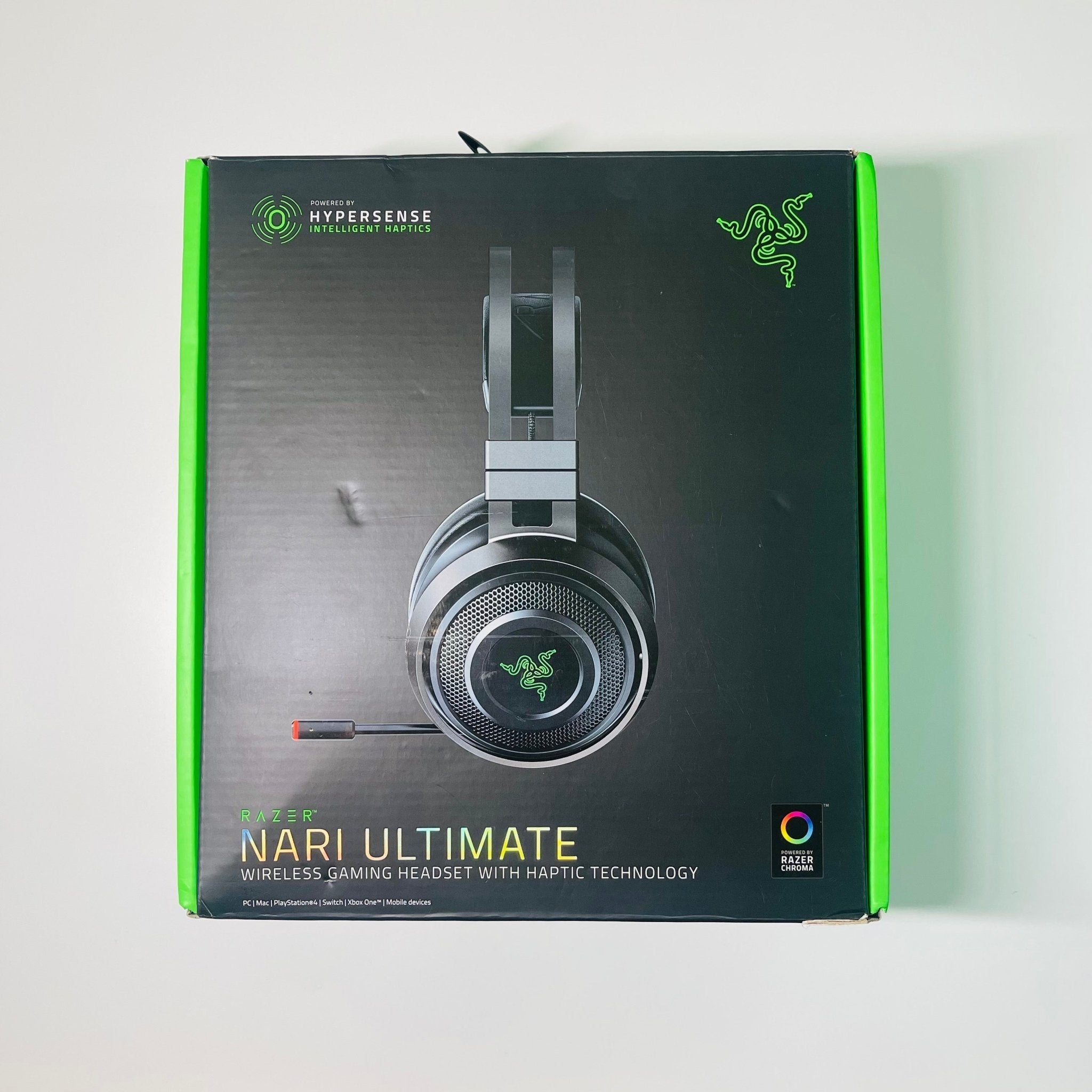 Used - Razer Nari Ultimate Wireless Gaming Headset With Haptic Technology