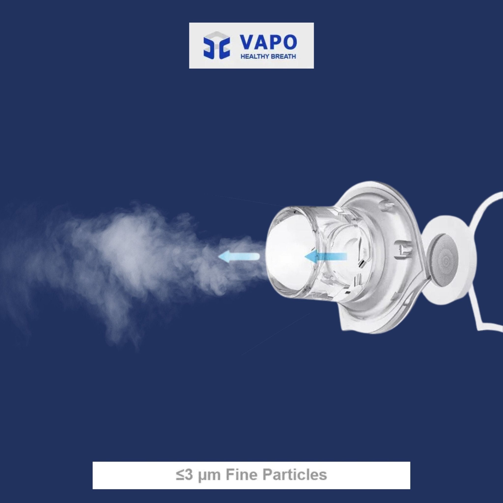 VAPO Mesh Nebulizer VP-M3 - White