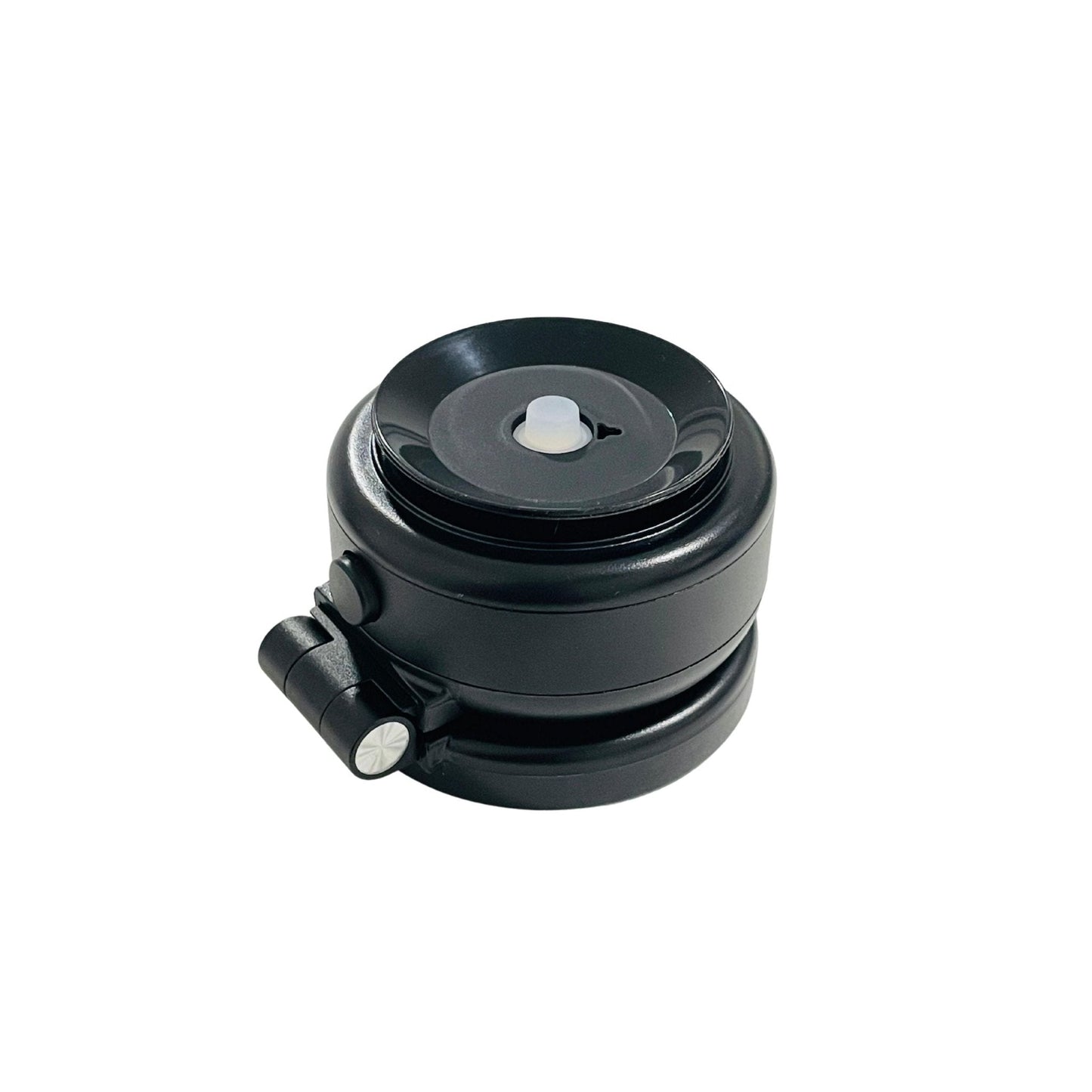 Vacuum Double Sided Adsorption Magnetic Rechargeable Phone Holder CZ16 - Black