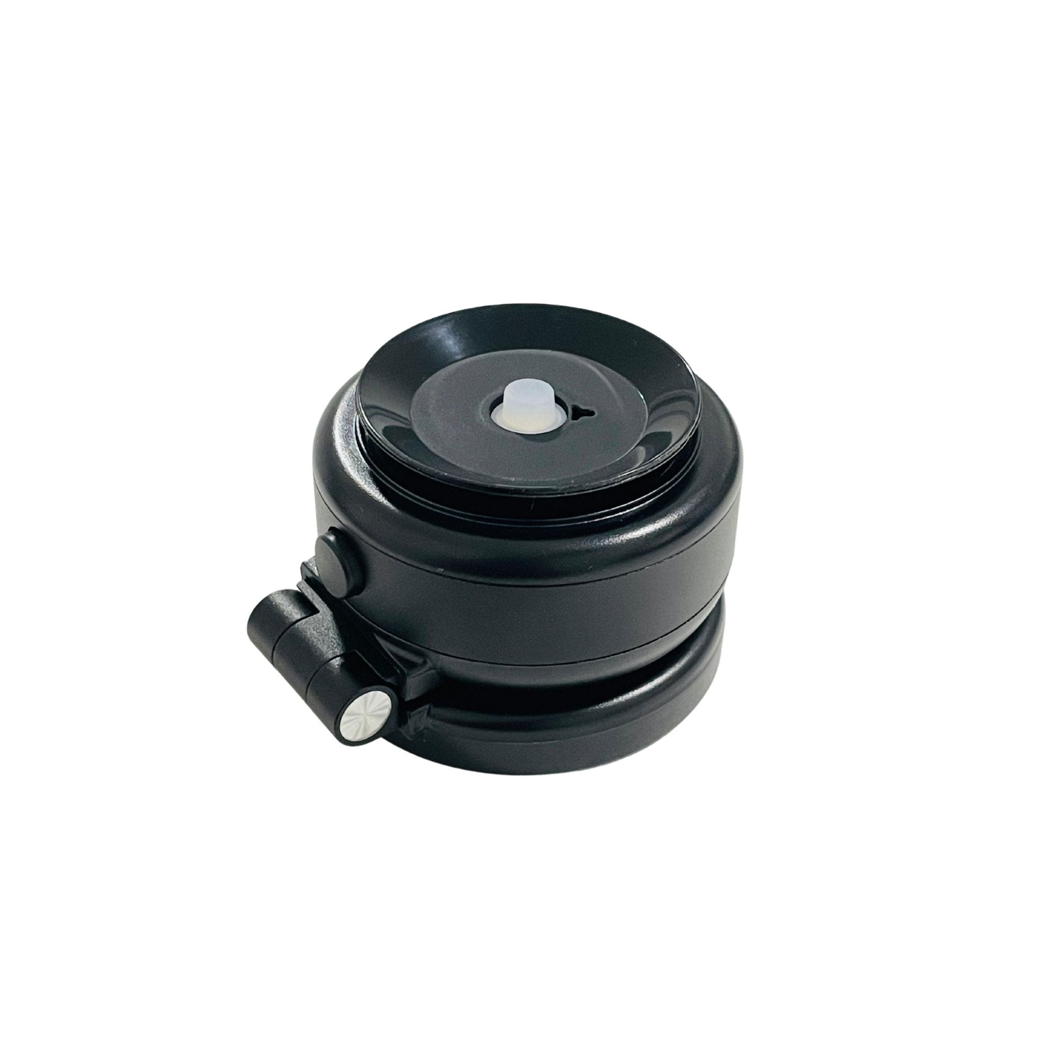 Vacuum Double Sided Adsorption Magnetic Rechargeable Phone Holder CZ16 - Black