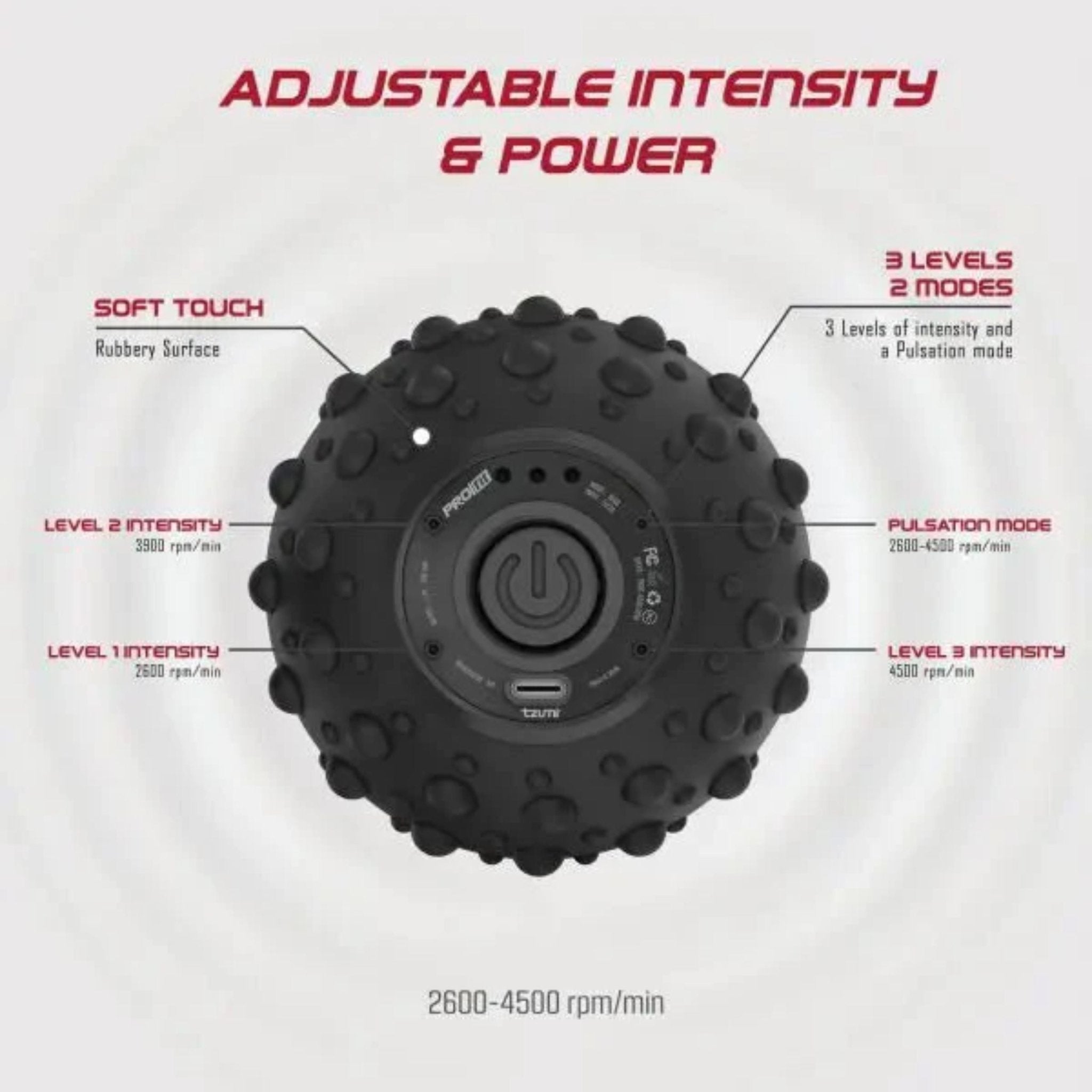 VibraBall Compact Vibrating Massage Ball