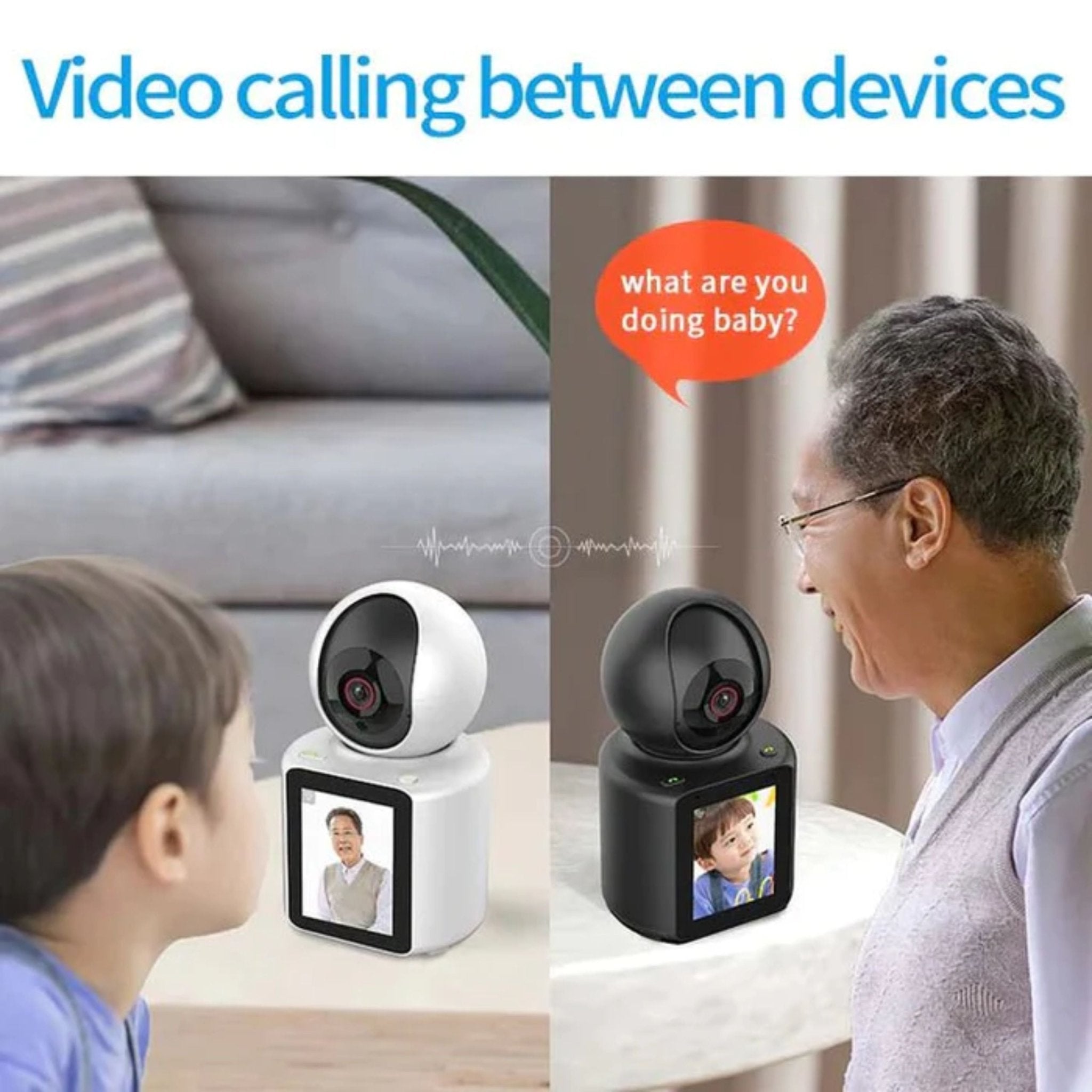 Video Calling Smart Wifi Camera C31 - White