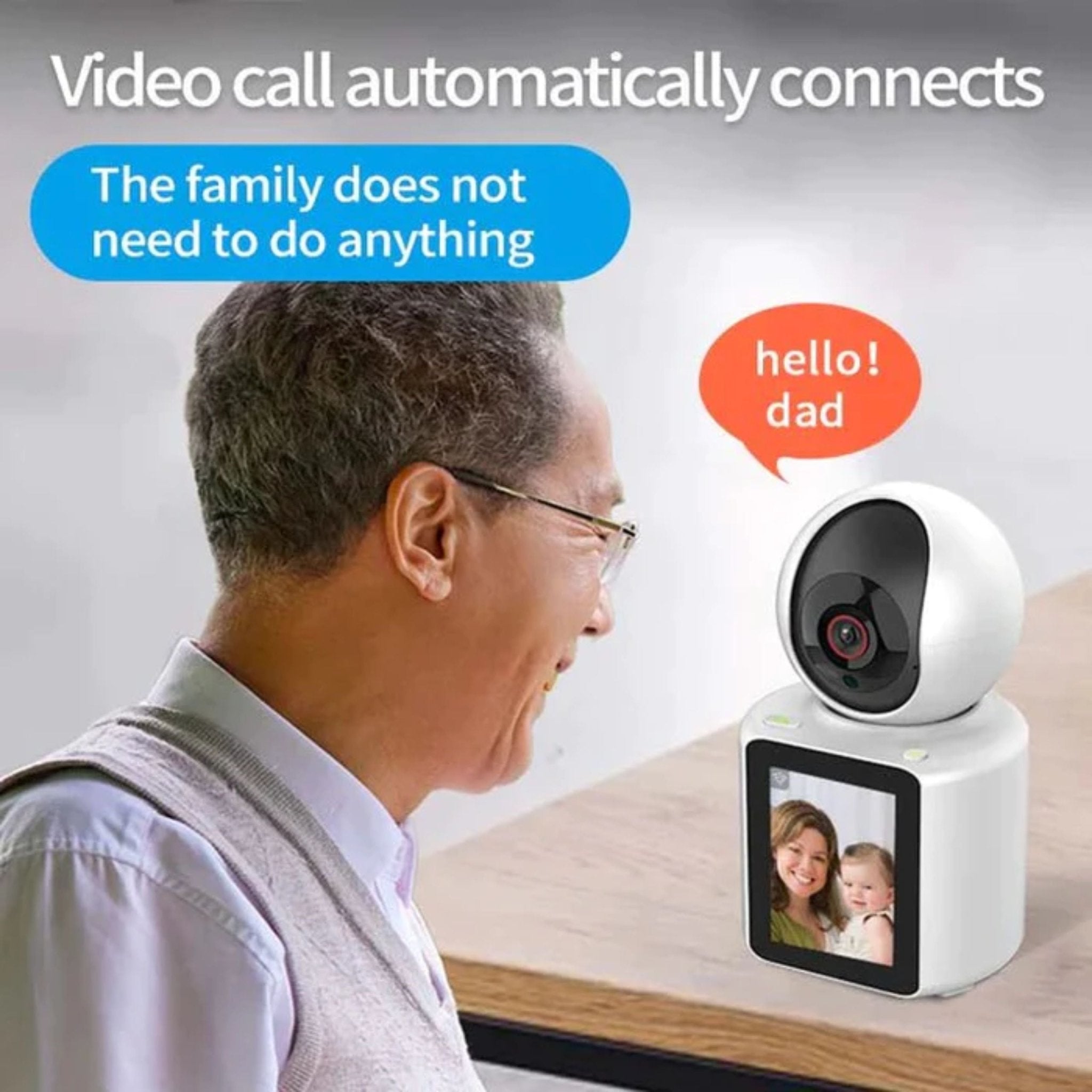 Video Calling Smart Wifi Camera C31 - White
