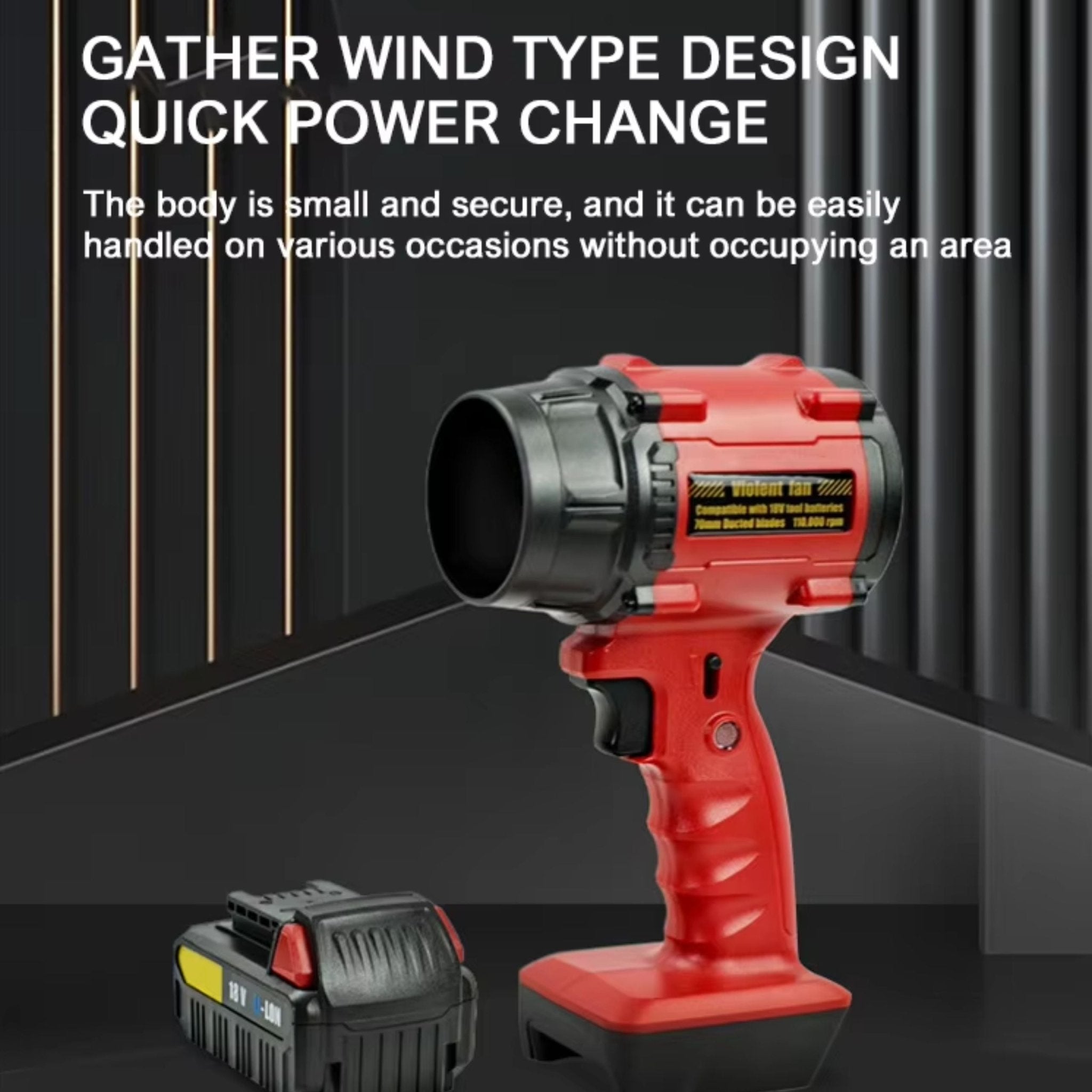 Violent Fan Air Blower Turbo Jet Fan F018