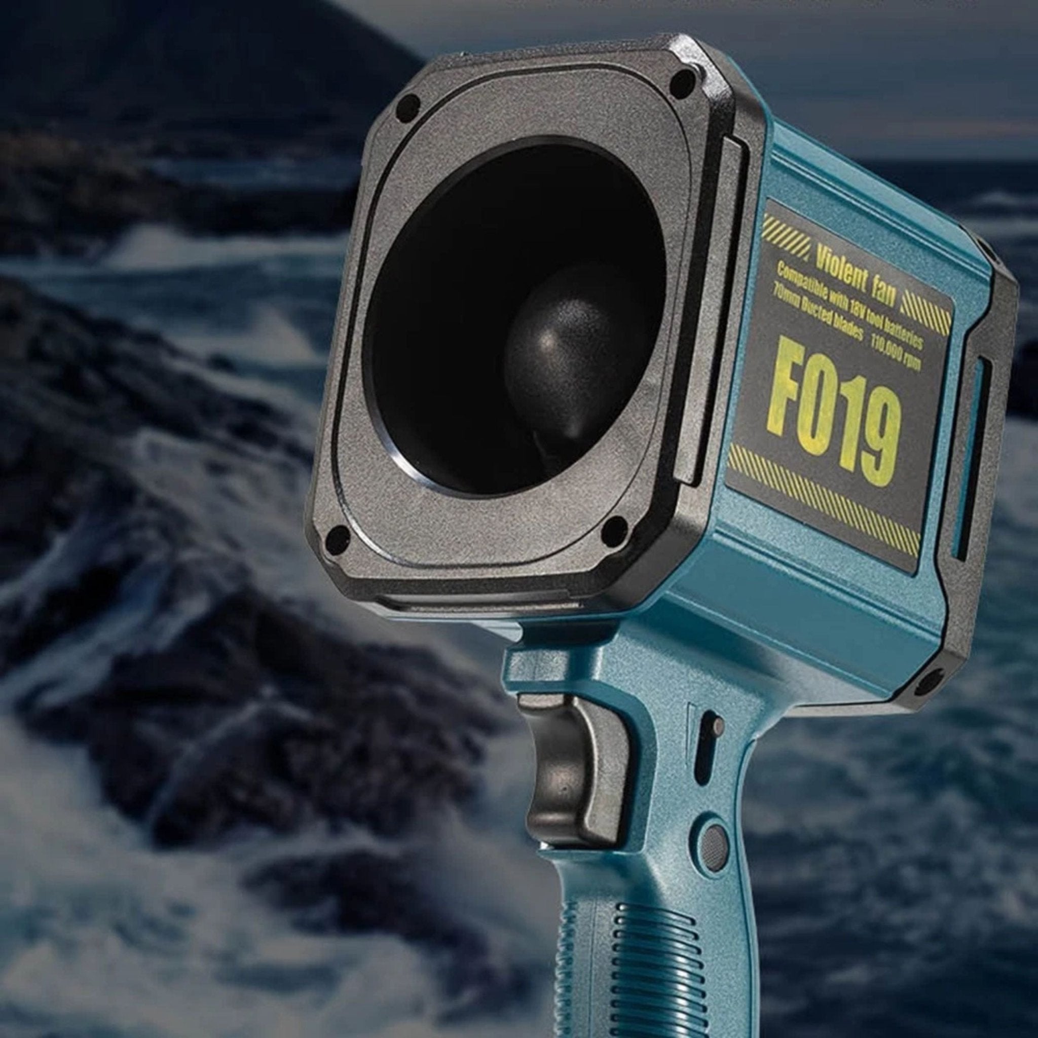 Violent Fan Air Blower Turbo Jet Fan F019 - Blue