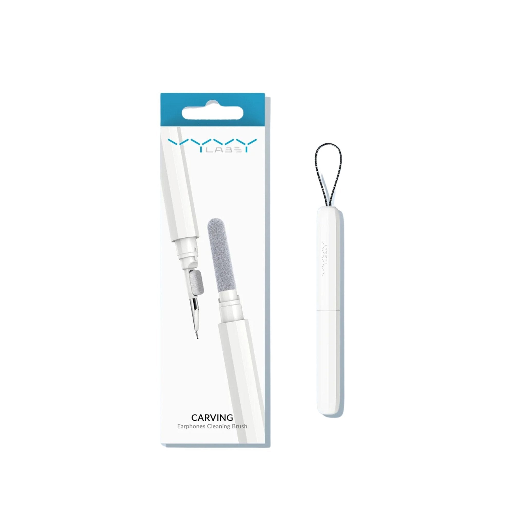 Vyvylabs Carving TWS Earphones Cleaning Brush - White