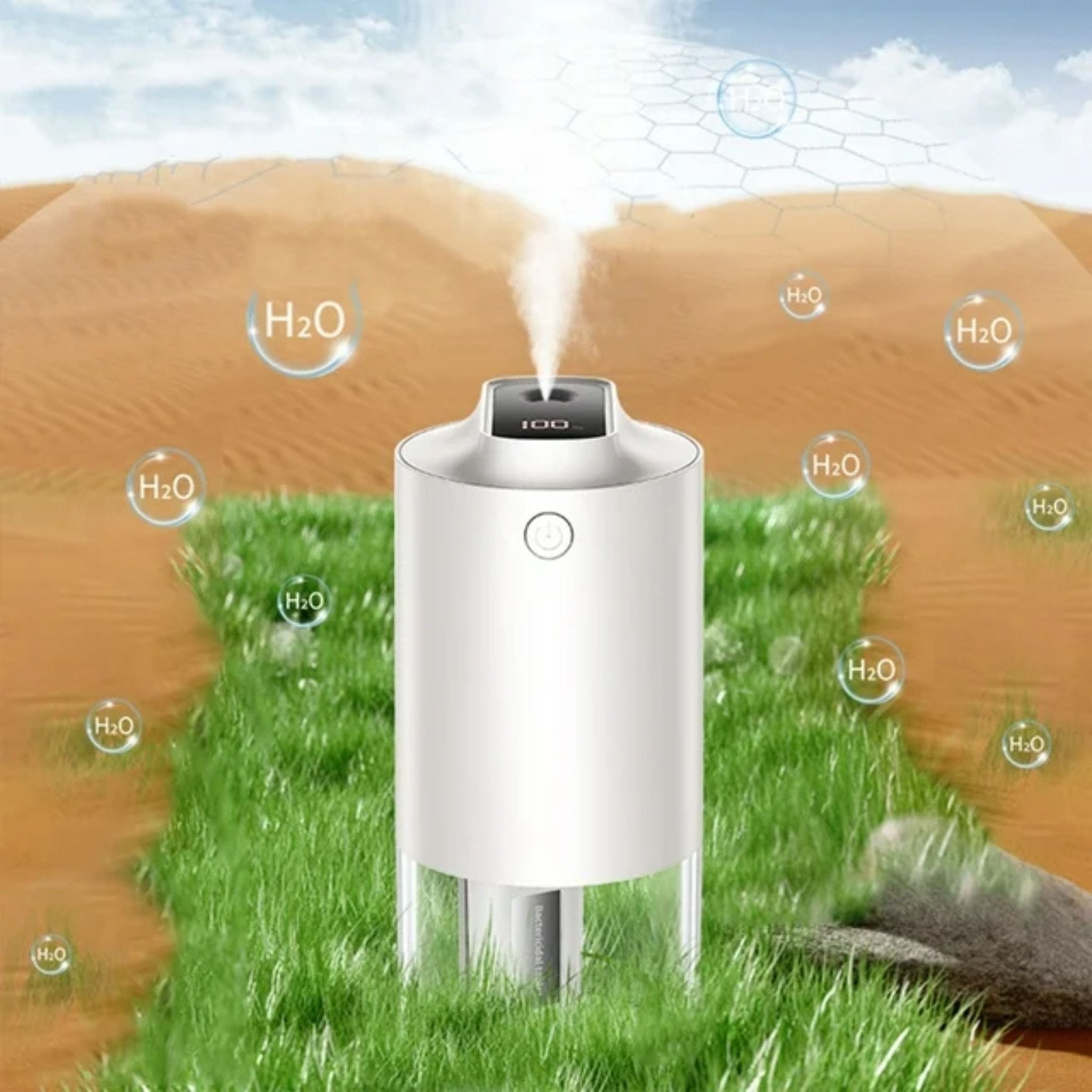 Vyvylabs Little Dwen Sterilization Car Humidifier VJG1 - White