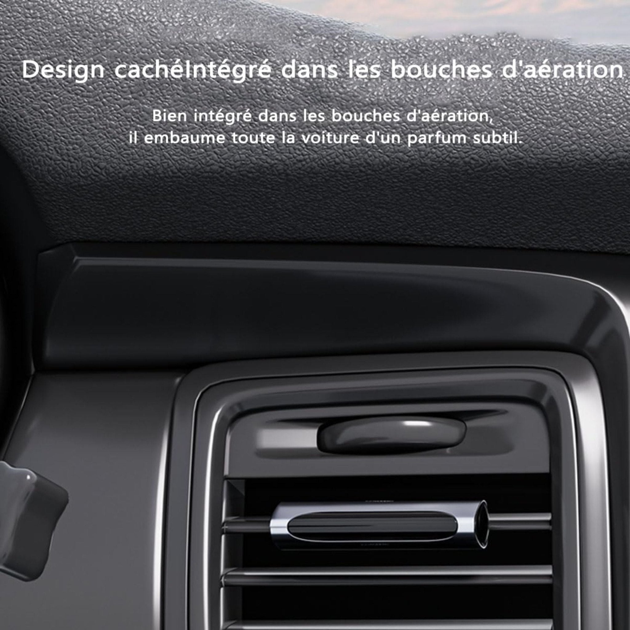 Vyvylabs Refined Metal Car Fragrance VJP1-02 - Black