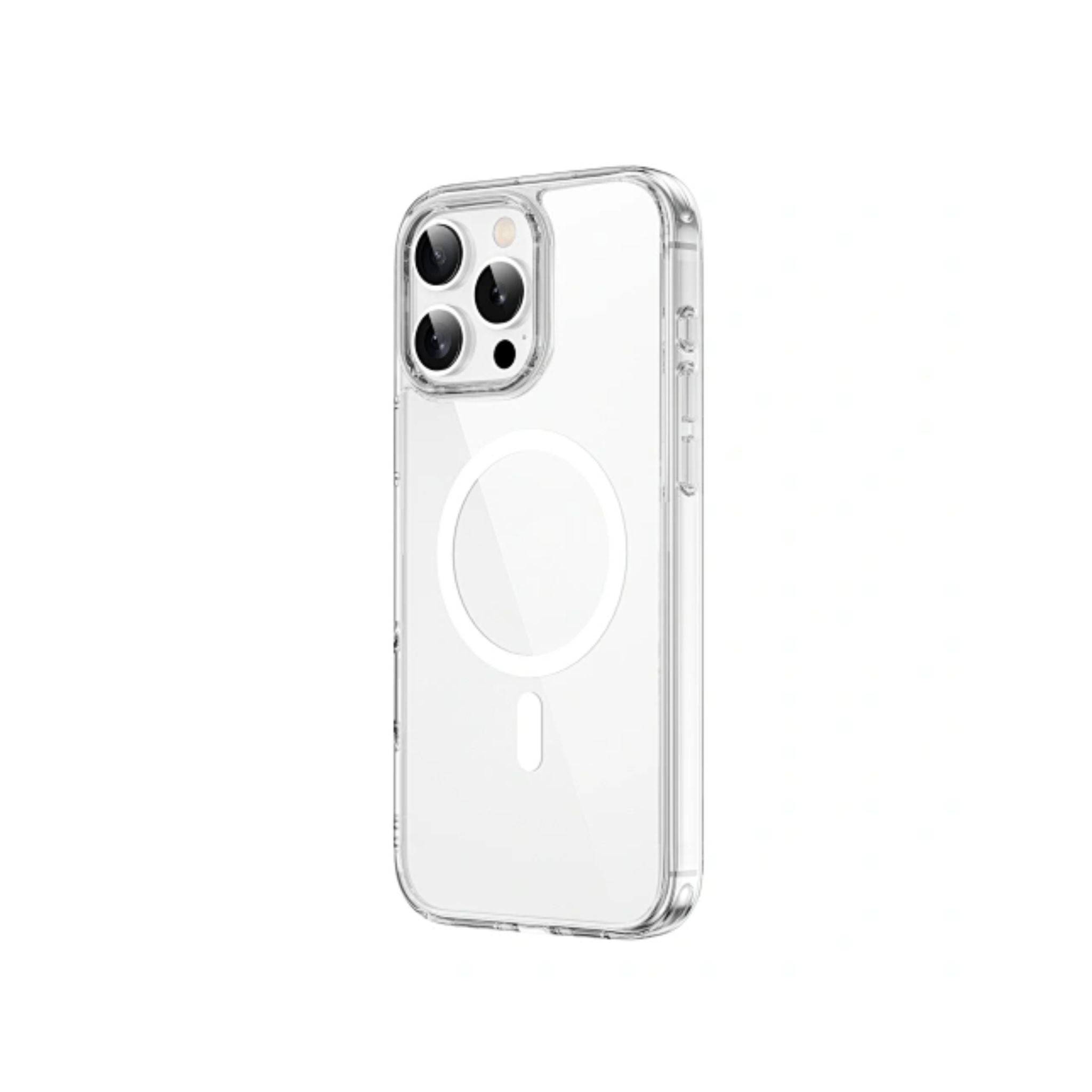 WIWU Magsafe iShield Pro Case for iPhone 16 Pro Max Transparent - White