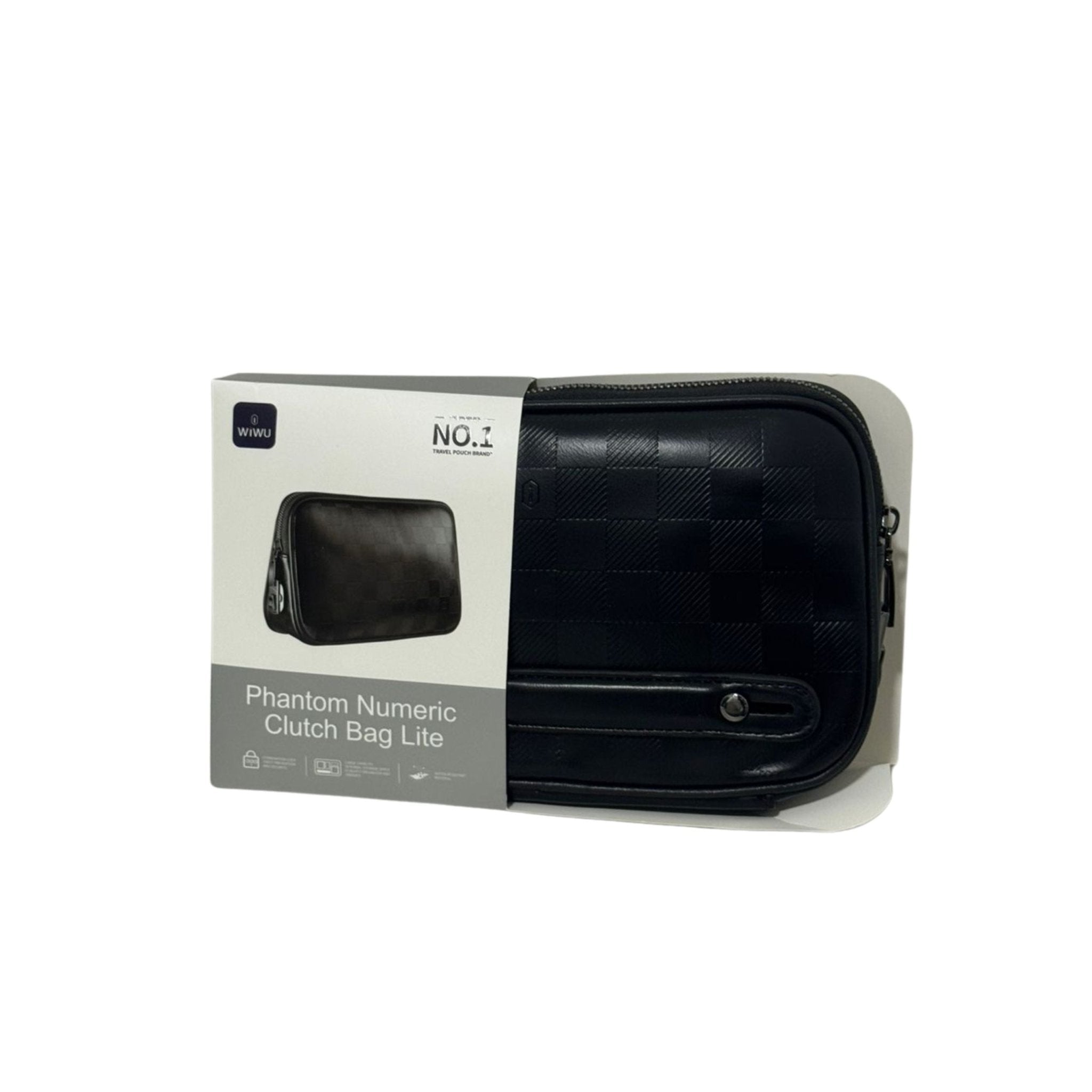 WIWU Phantom Numeric Clutch Bag Lite - Black