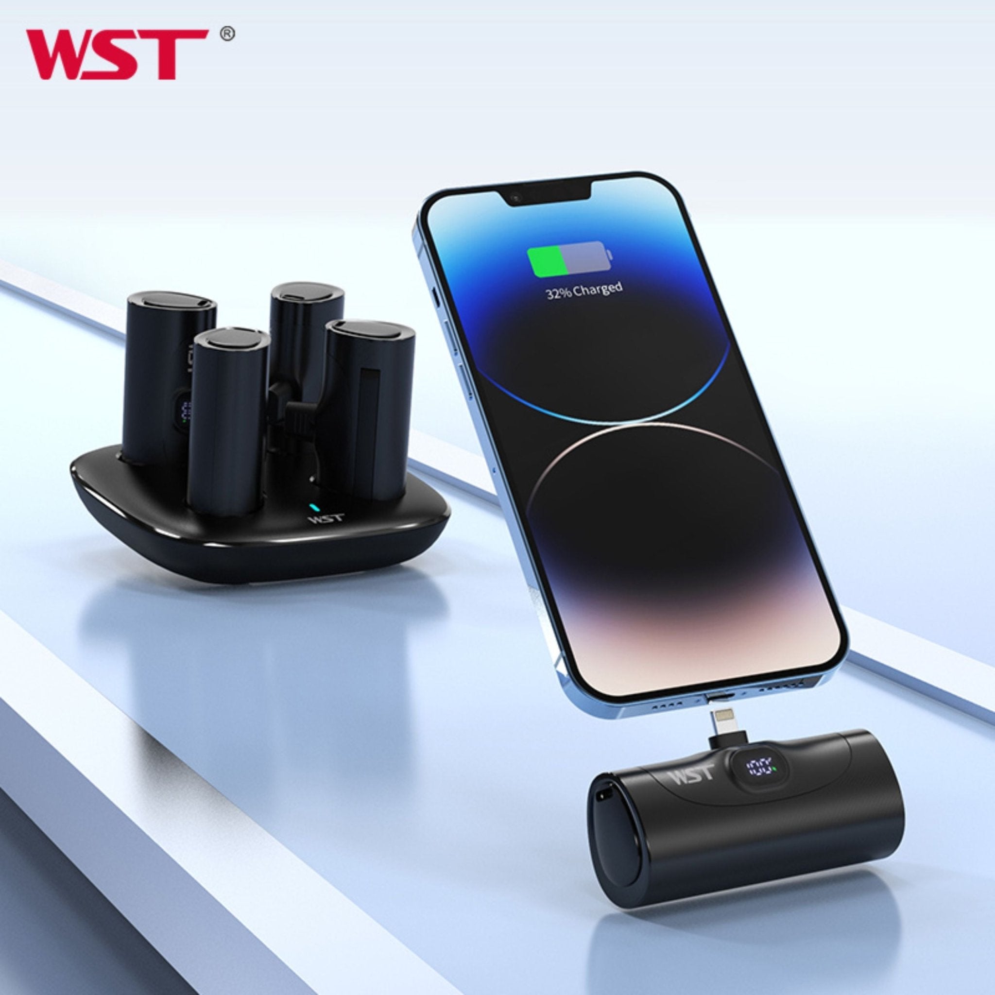 WST 4-in-1 Multiple Power Bank Docking Station 5000mah