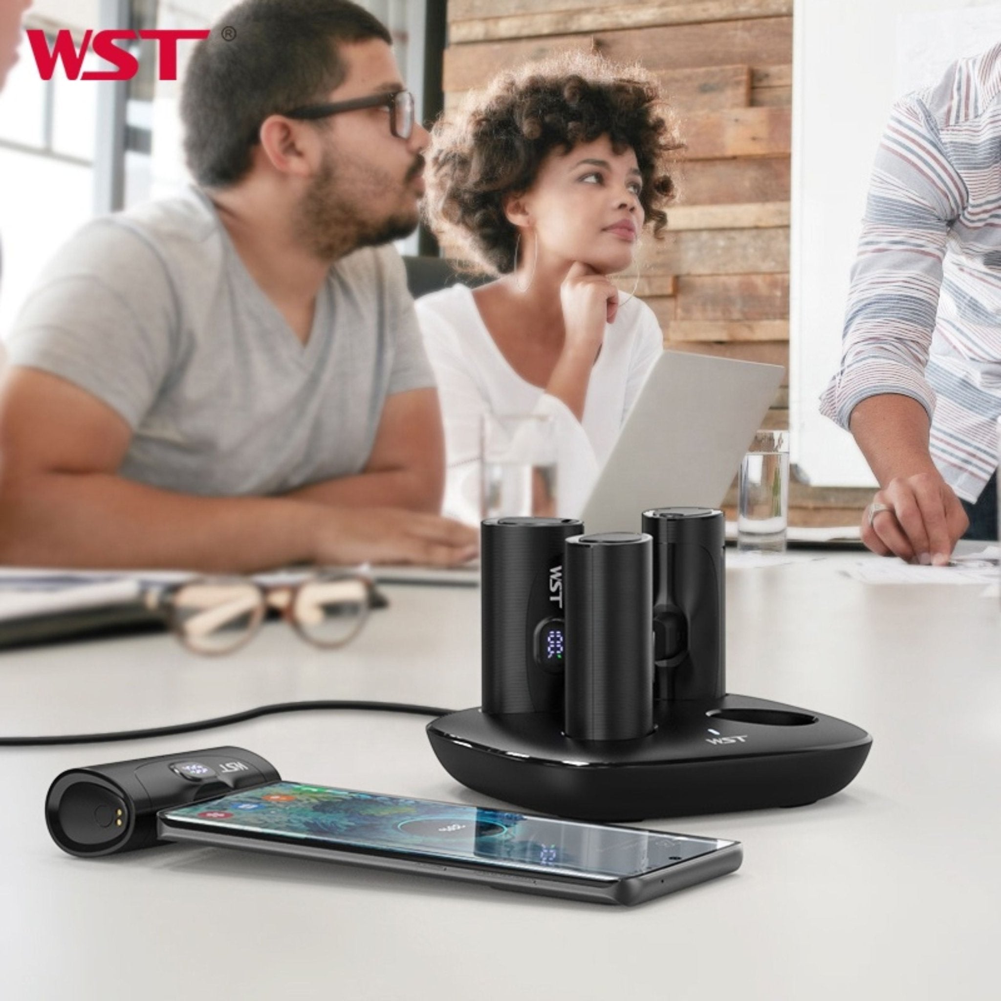 WST 4-in-1 Multiple Power Bank Docking Station 5000mah