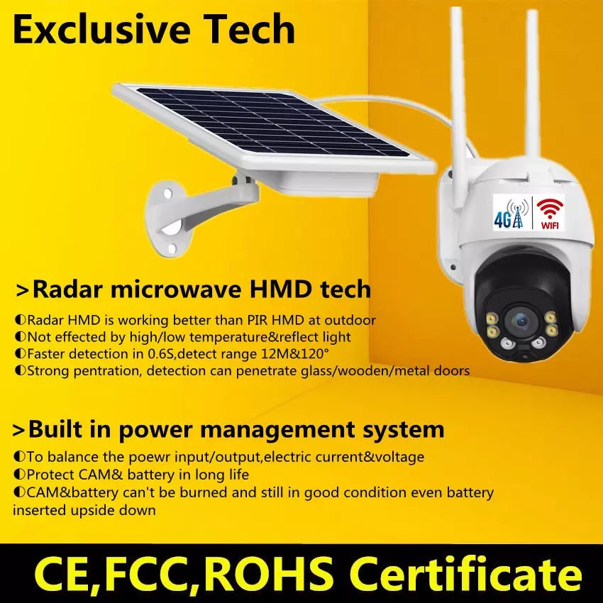 Watchmen Solar PTZ Camera