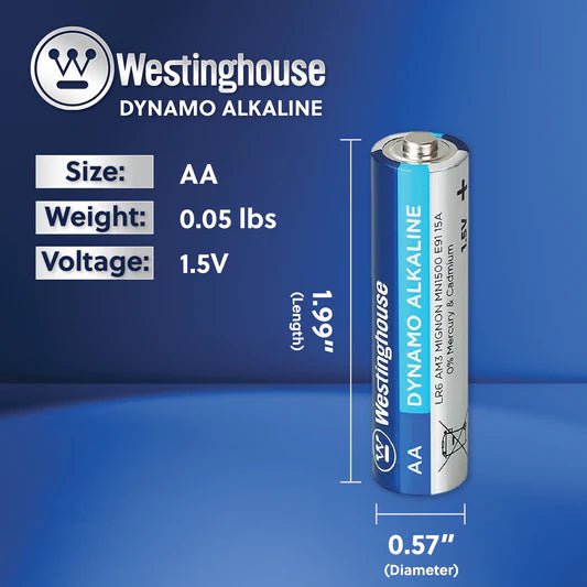 Westinghouse AA Dynamo Alkaline Batteries