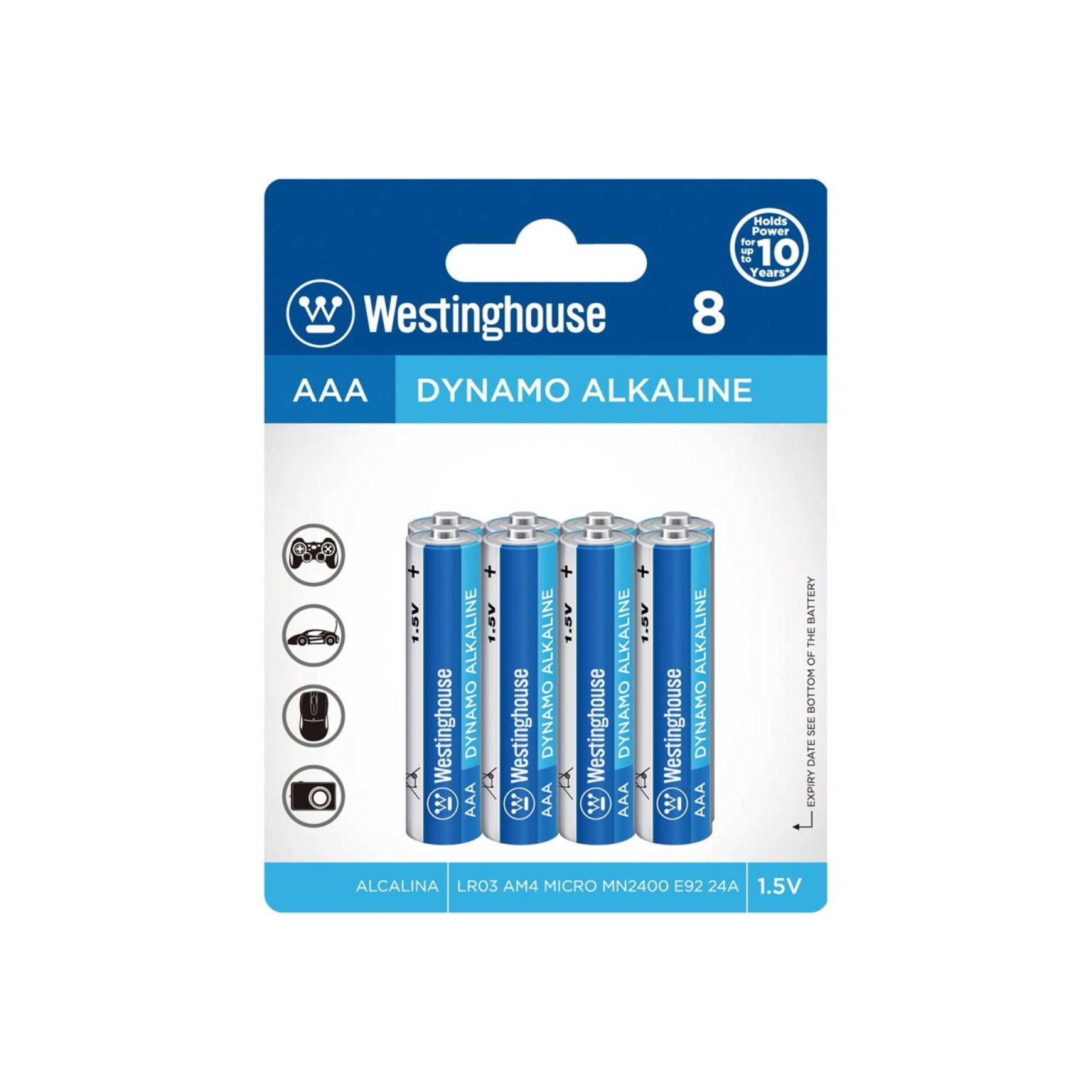 Westinghouse AAA Dynamo Alkaline Batteries