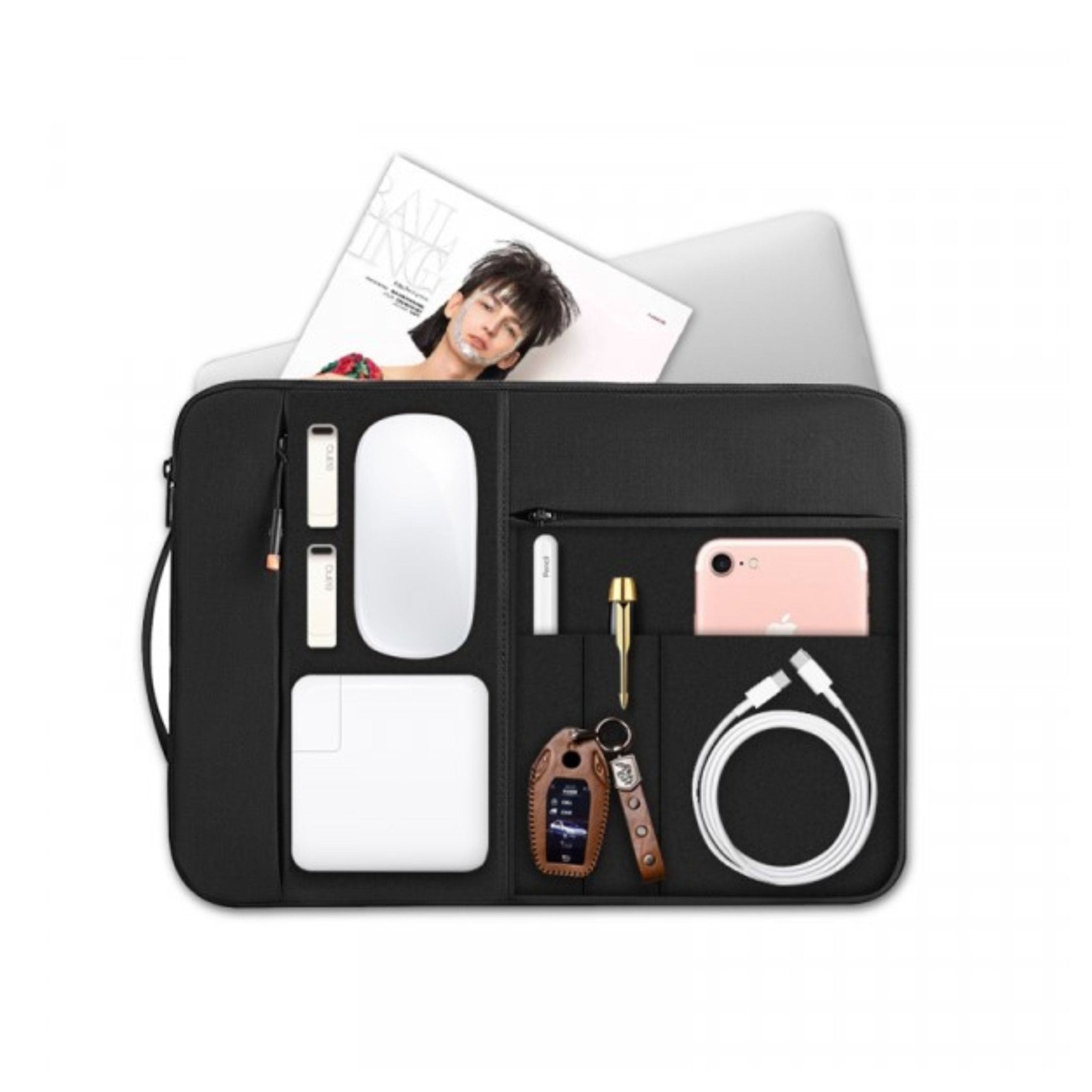 WiWU Laptop Bag 13.3" Alpha Slim Sleeve - Black