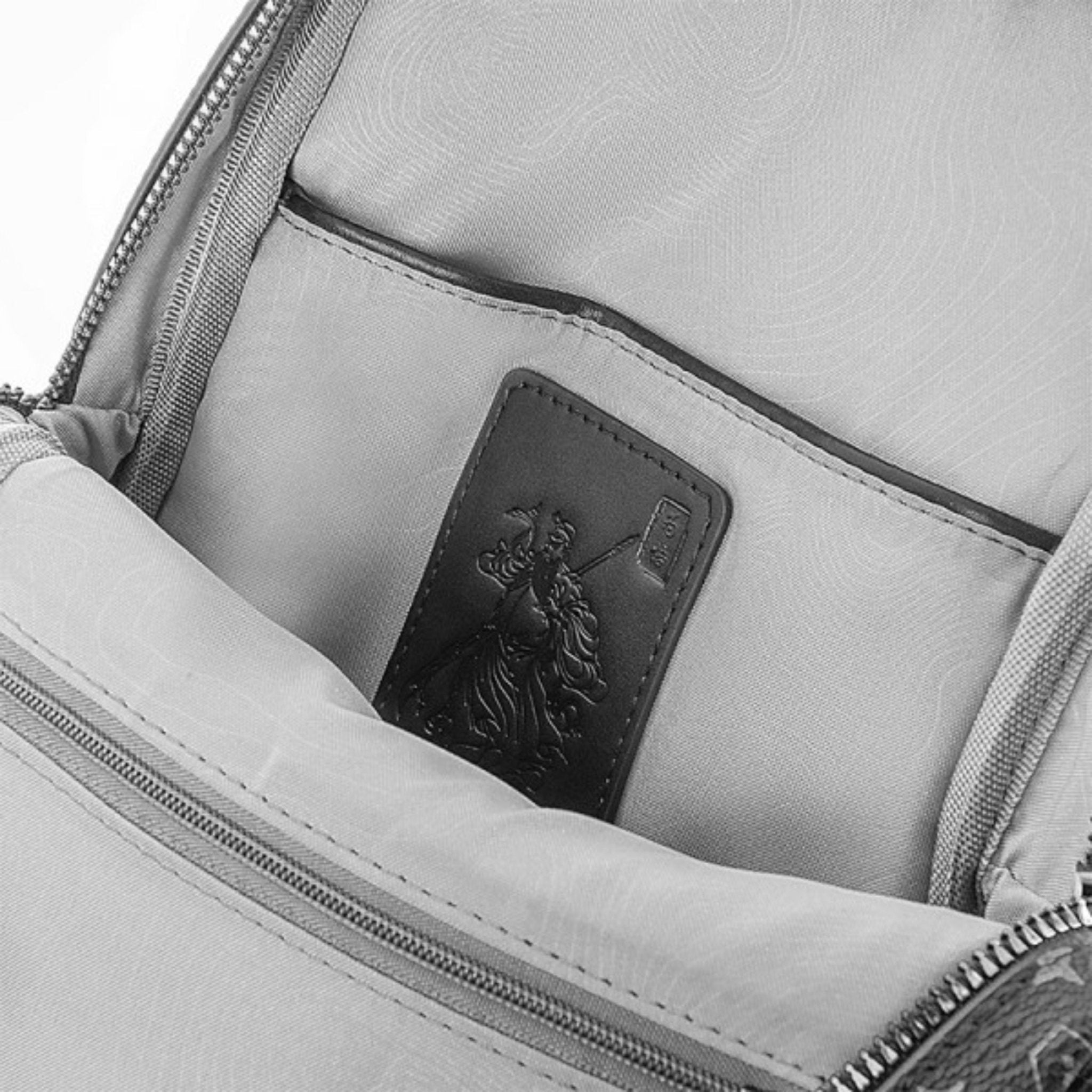 WiWU Master Fingerprint Lock Crossbody Chest Bag - Black