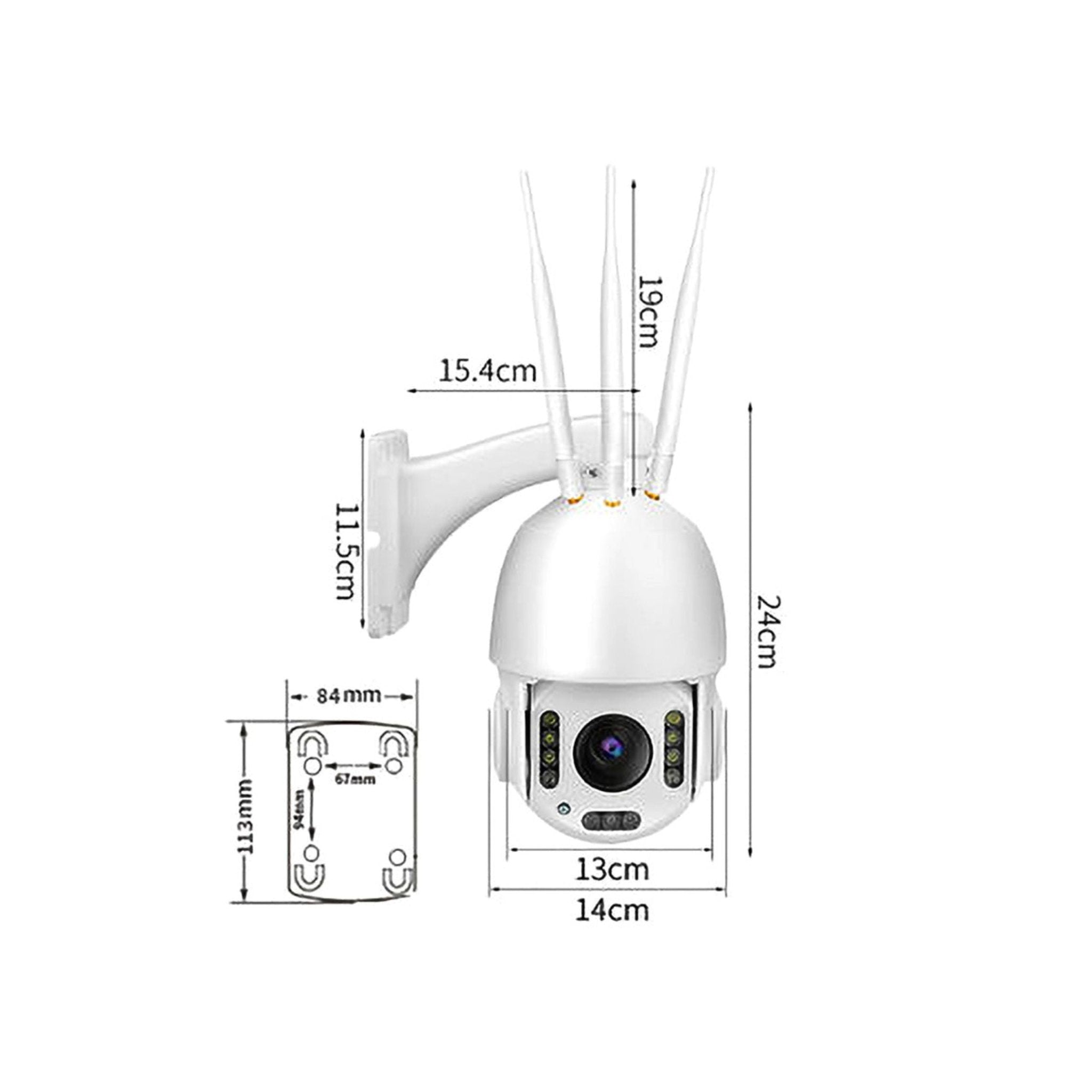 Wireless 4G-PTZ18X-4.5 Camera