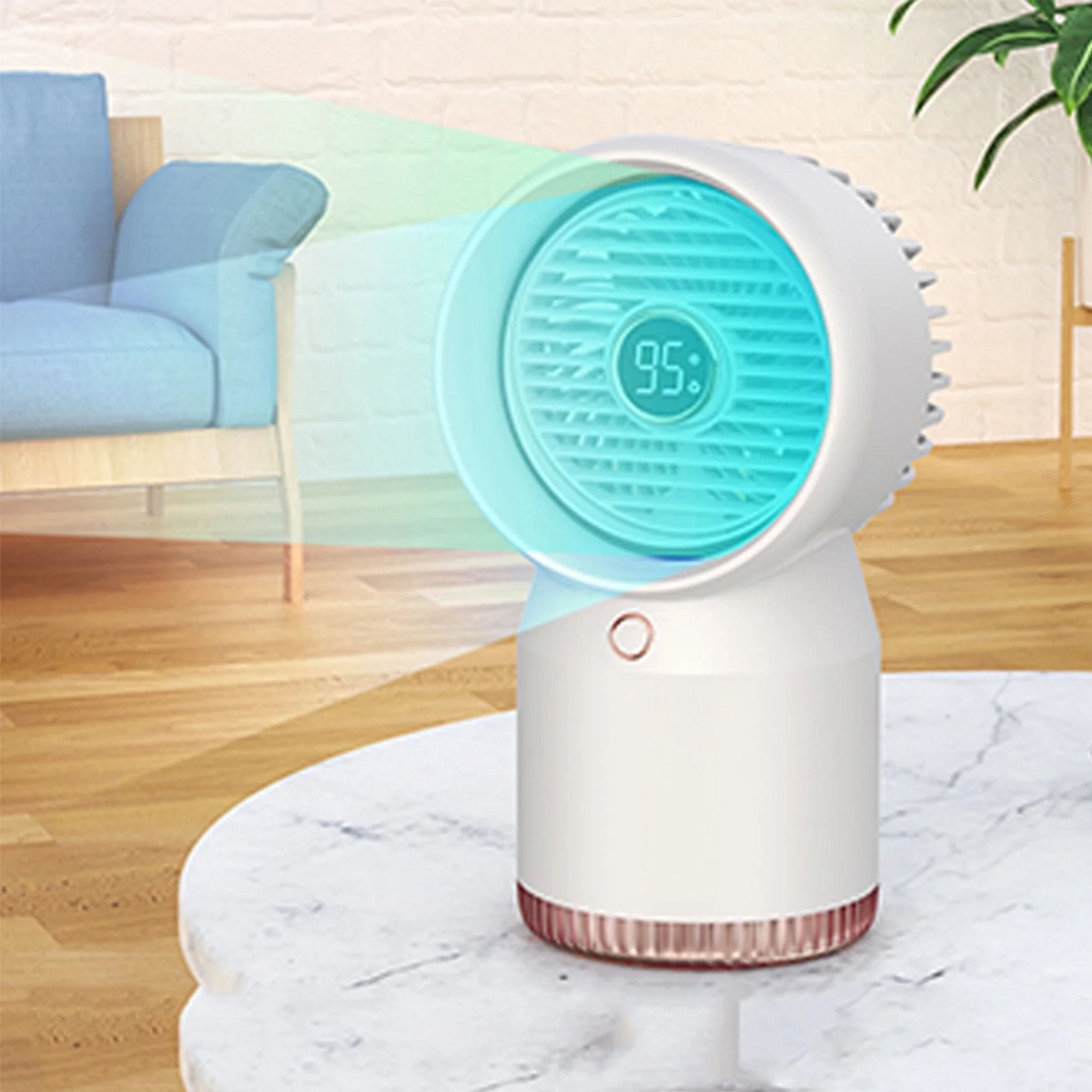 Wireless Water Cooling Circulating Fan SL09