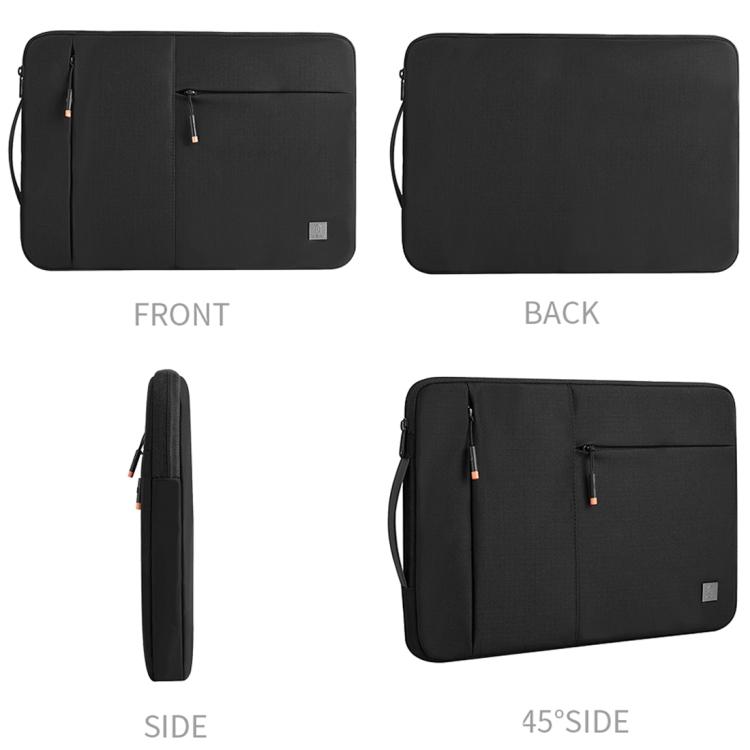 Wiwu Alpha Double Layer Sleeve Bag For 14" Laptop - Black