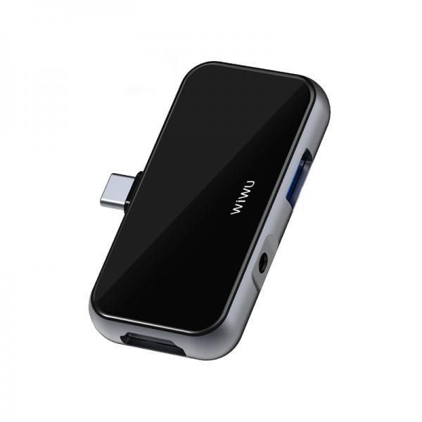 WIWU ALPHA T5 PRO 4 IN 1 USB-C HUB