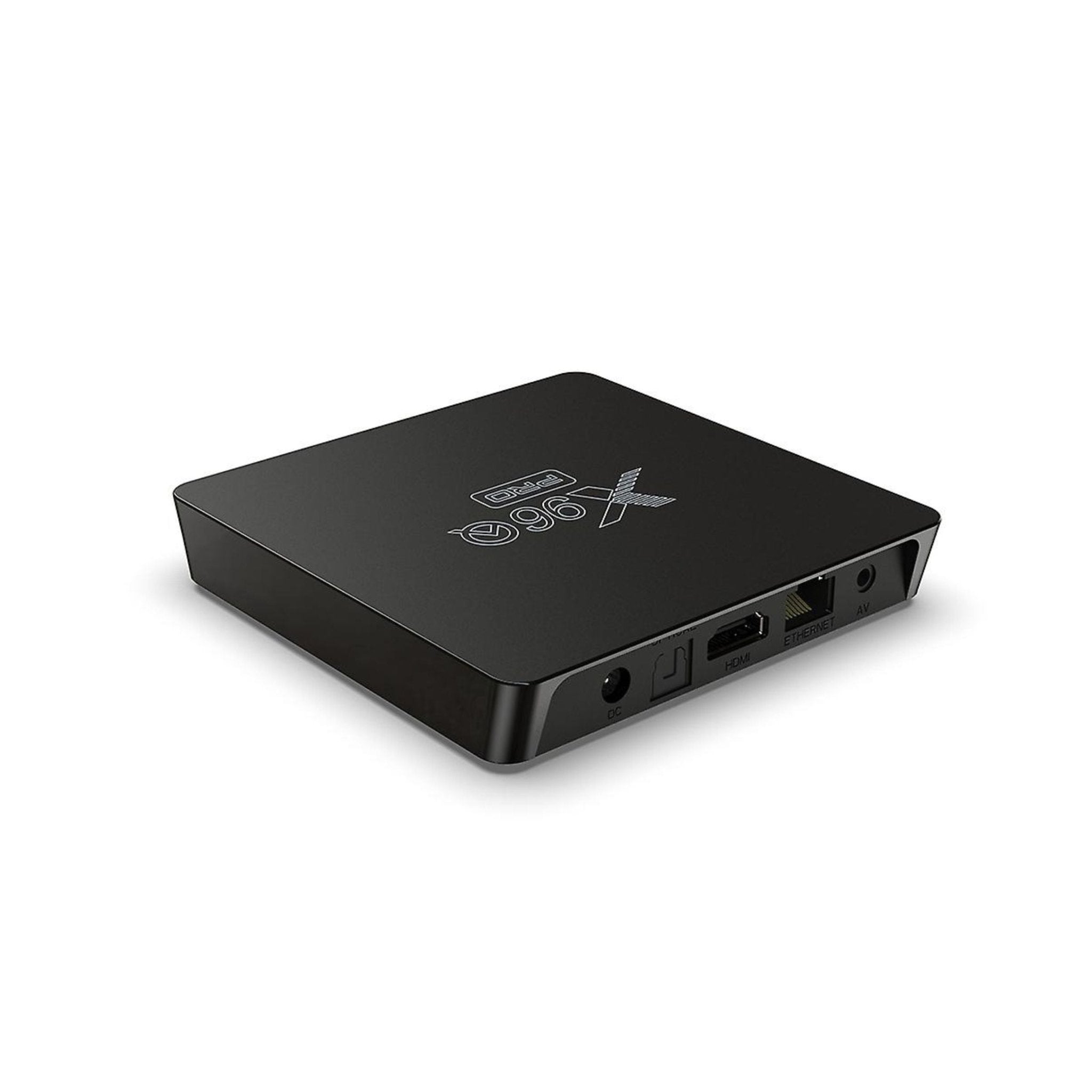 X96Q Pro 4K Android Tv Box - Black
