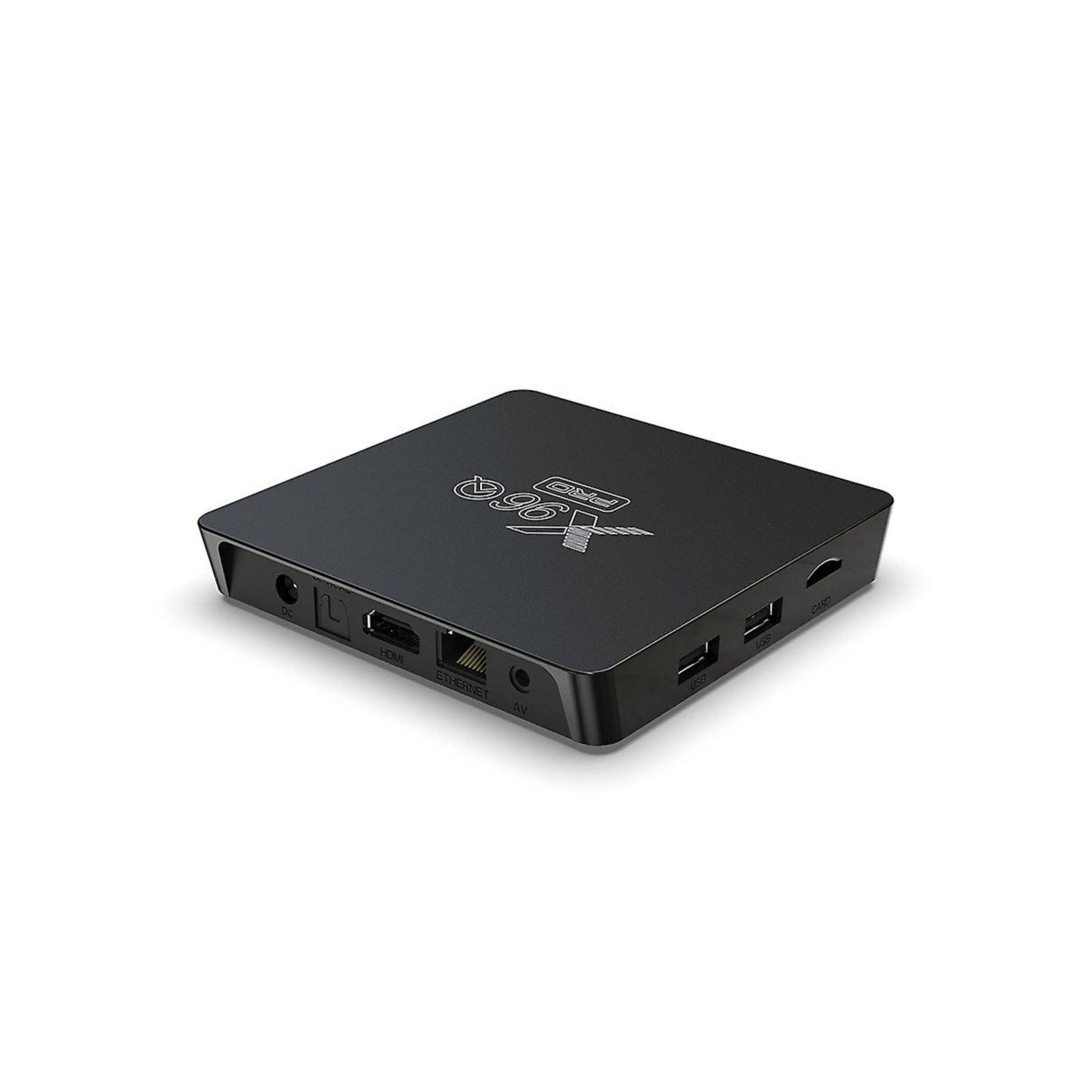 X96Q Pro 4K Android Tv Box - Black