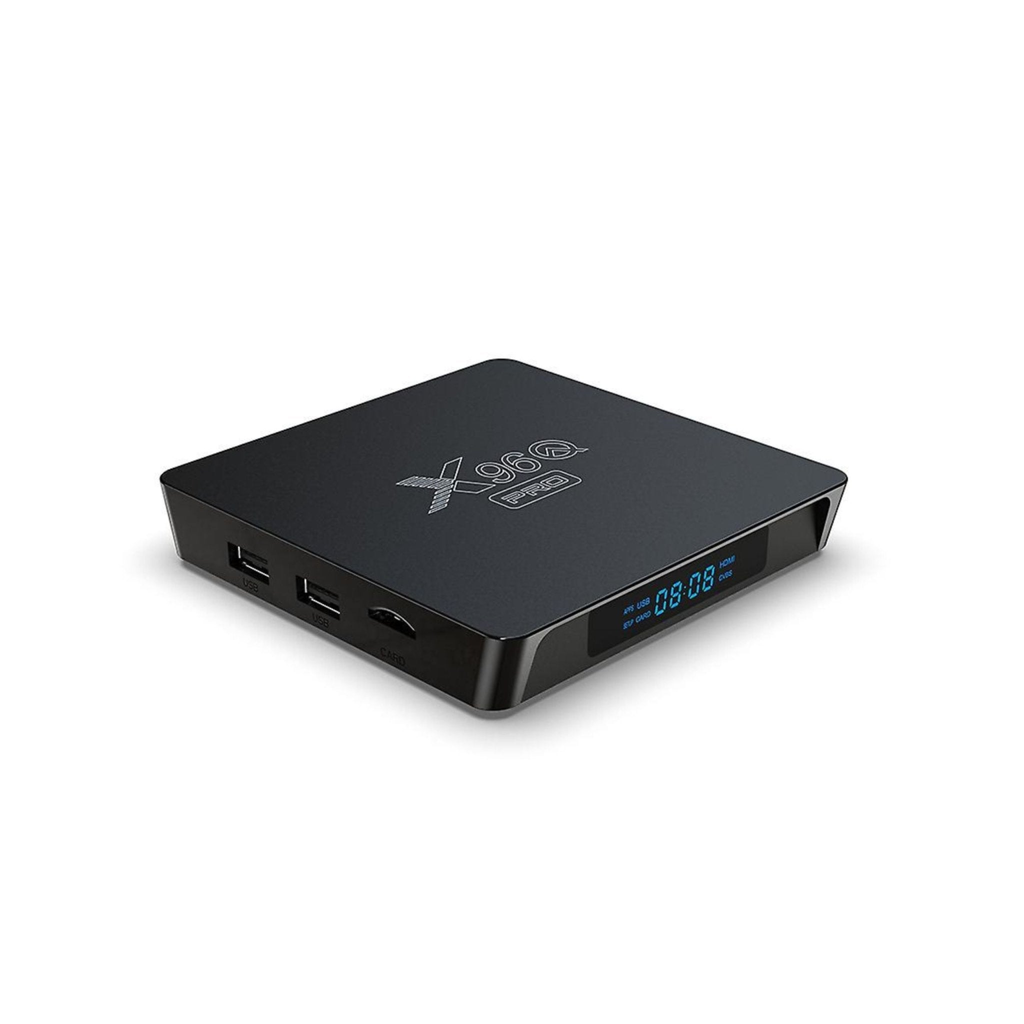 X96Q Pro 4K Android Tv Box - Black
