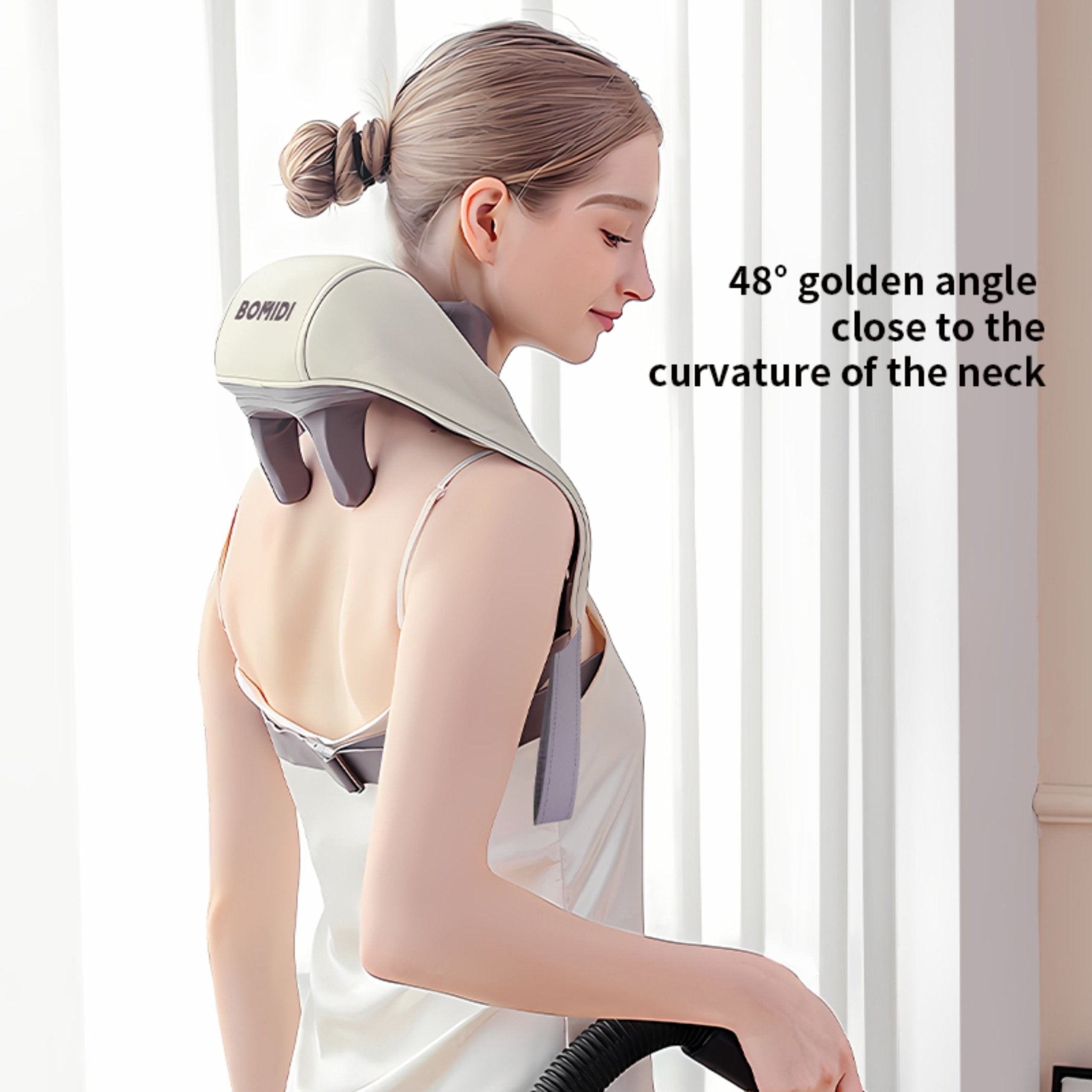 Xiaomi Bomidi Kneading Neck Massager MP2 - Beige Grey