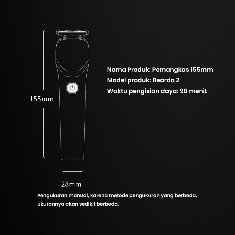 Xiaomi Enchen Beardo 2 Multifunctional Trimmer - Black