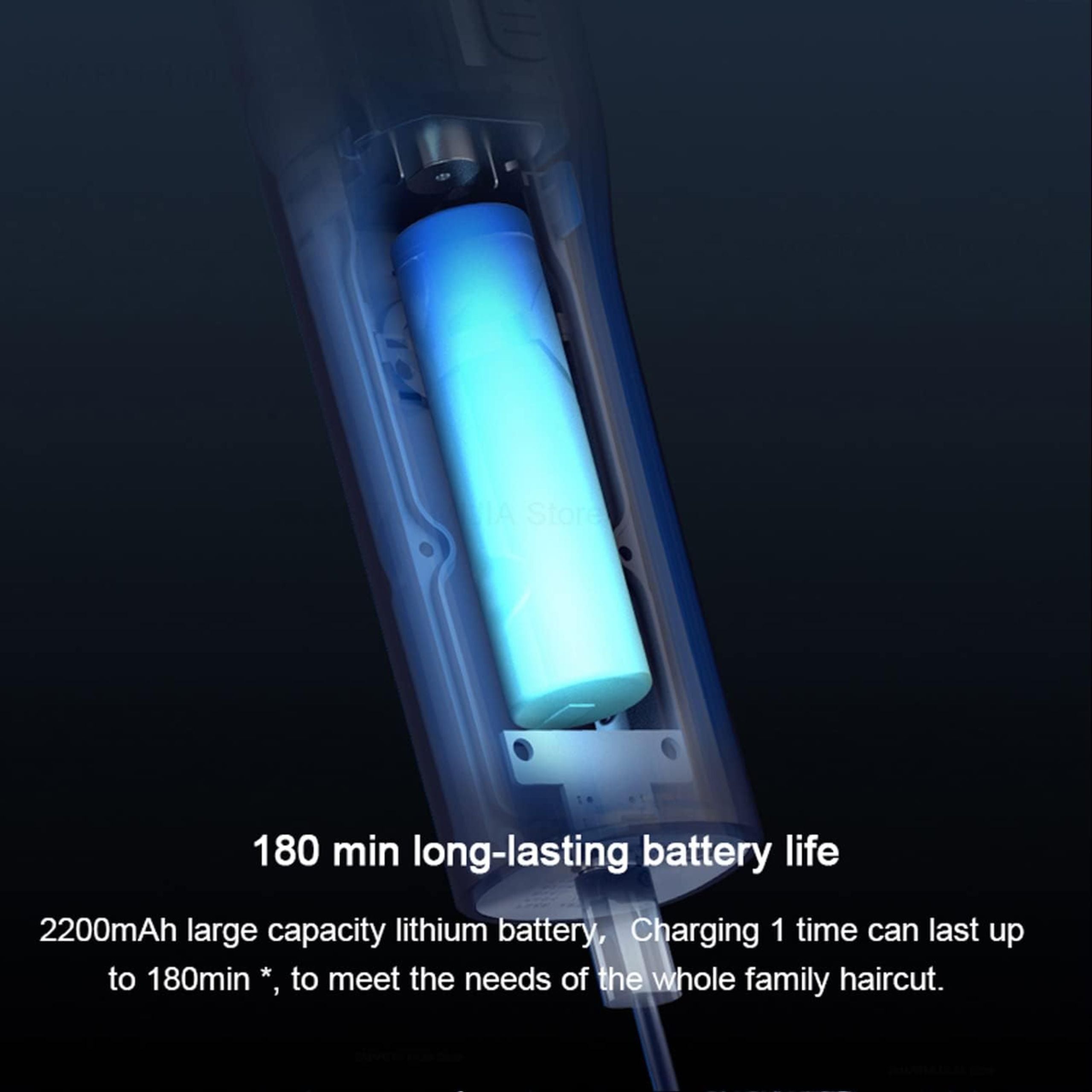 Xiaomi Hair Clipper IPX7 Waterproof LFQ03KL - Black