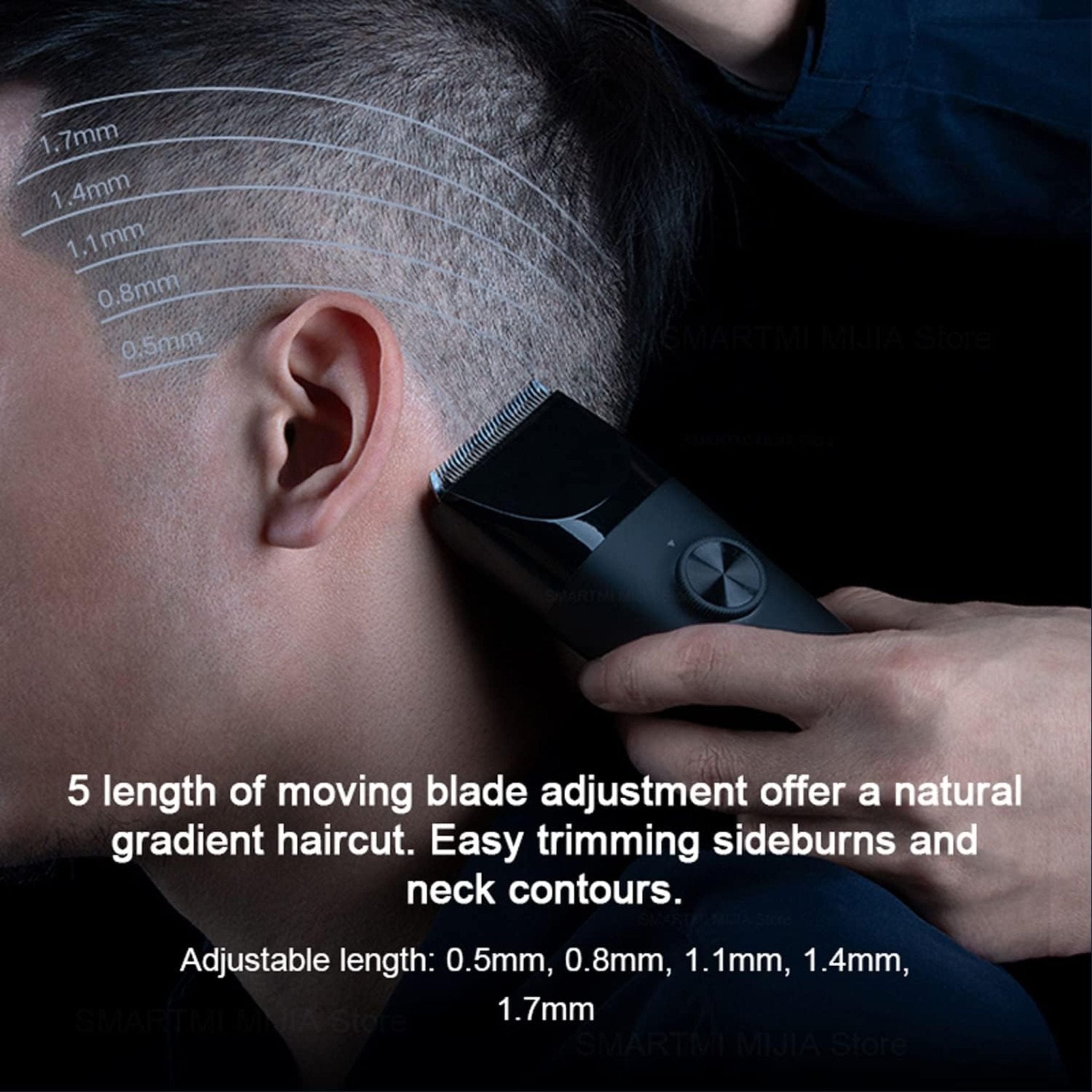 Xiaomi Hair Clipper IPX7 Waterproof LFQ03KL - Black