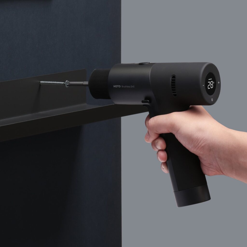 Xiaomi Hoto Brushless Drill Kit - Grey