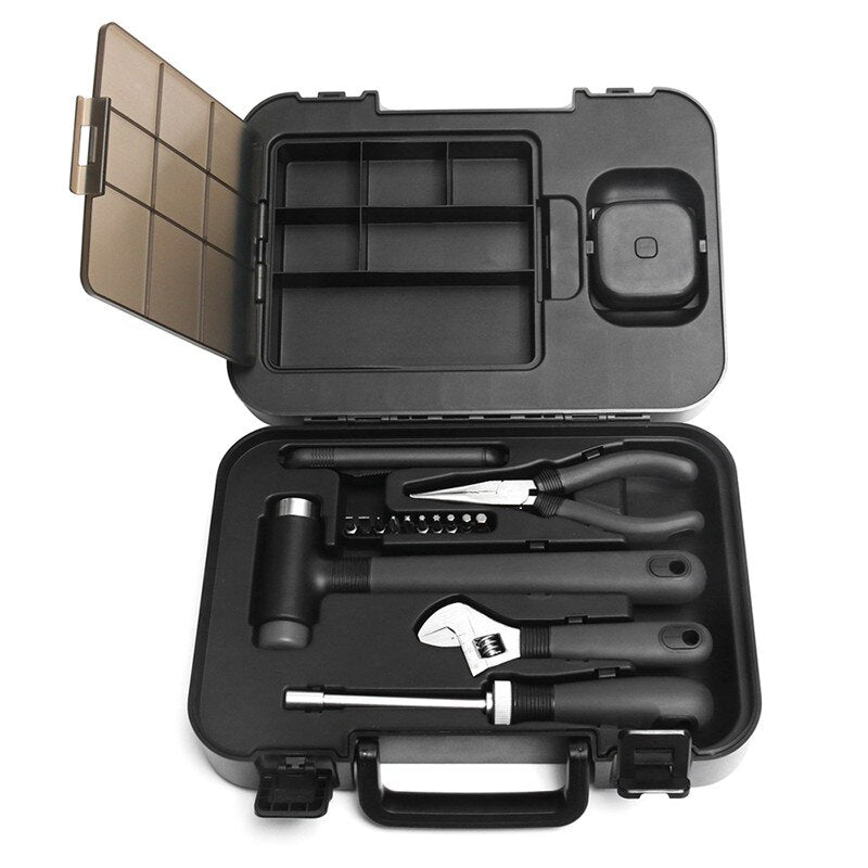 Xiaomi MIIIW 16pcs Diy Tool Kit General Household Hand Tool With Screwdriver Wrench Hammer Tape Plier Multifunctional