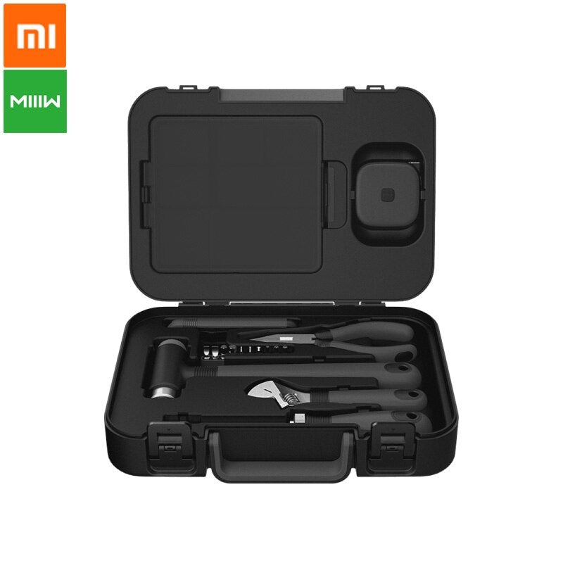 Xiaomi MIIIW 16pcs Diy Tool Kit General Household Hand Tool With Screwdriver Wrench Hammer Tape Plier Multifunctional
