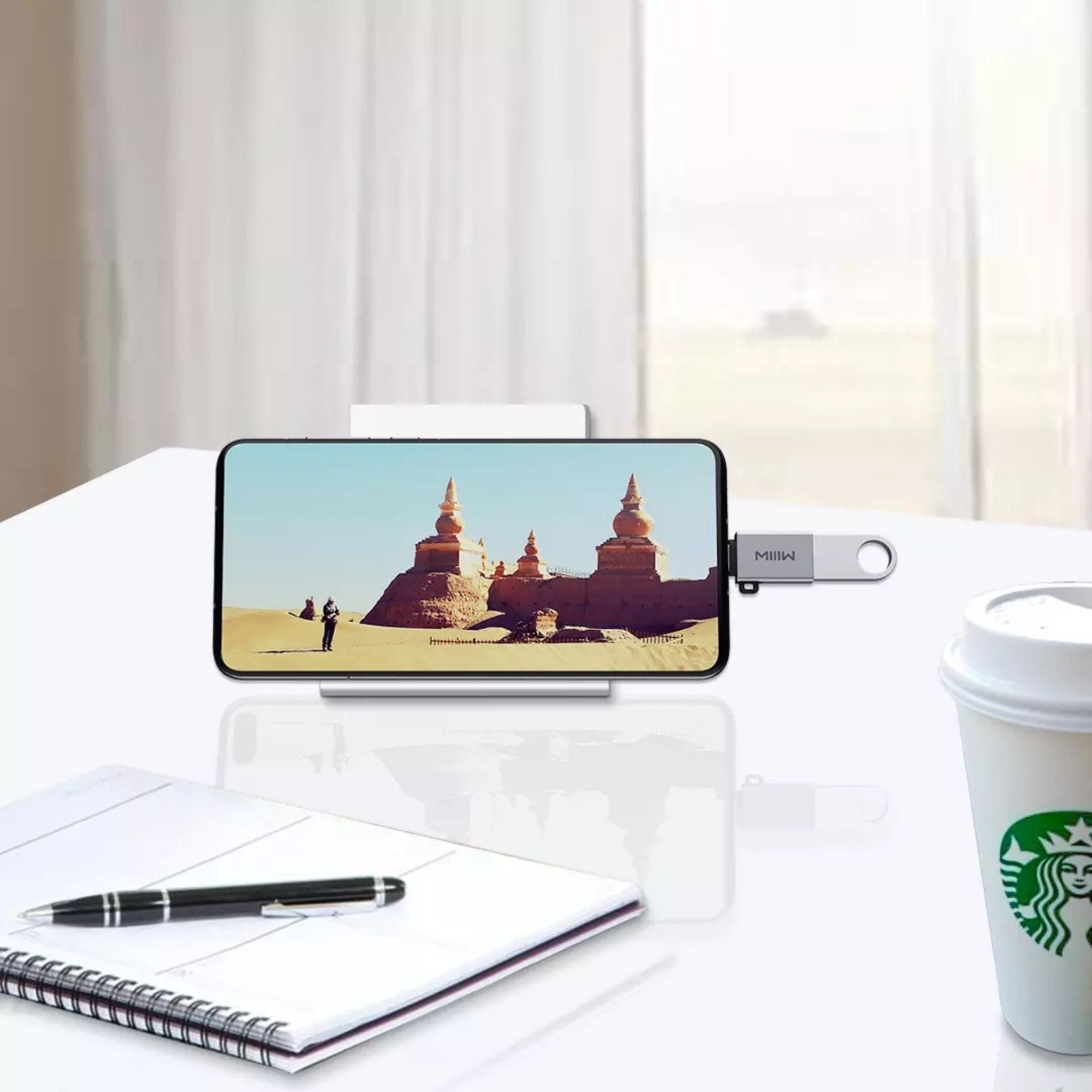 Xiaomi MIIIW USB 3.0 OTG Adapter Type C To USB A - Grey