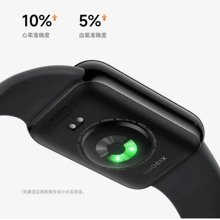 Xiaomi Mi Band 8 Pro Smartwatch - Black